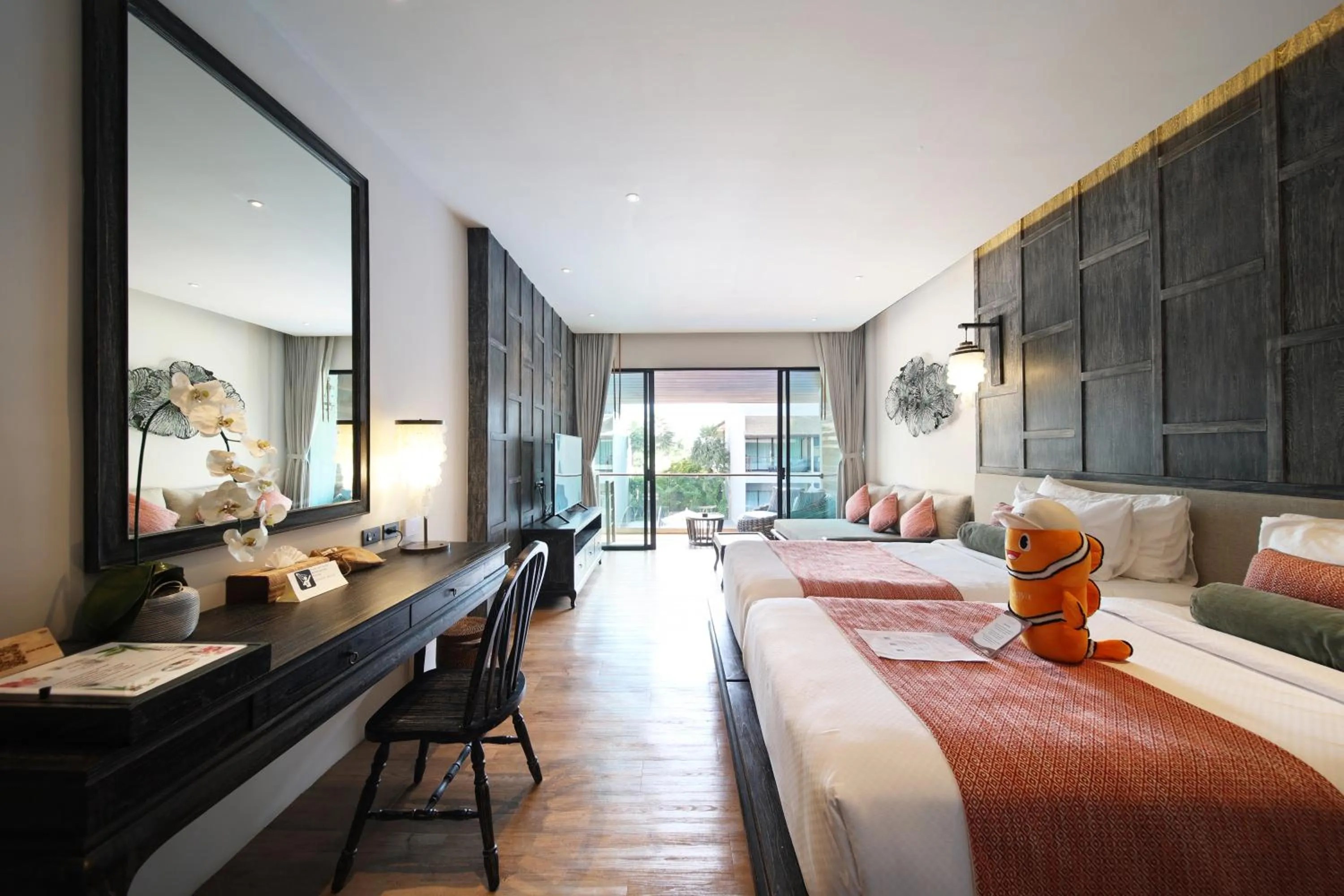 Bed in Ananya Lipe Resort