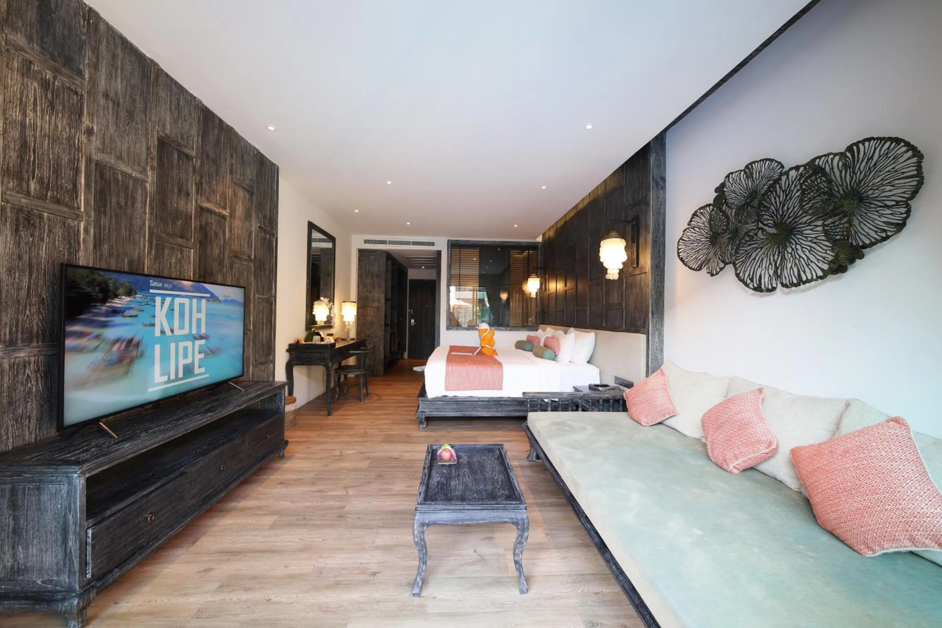 Bed in Ananya Lipe Resort