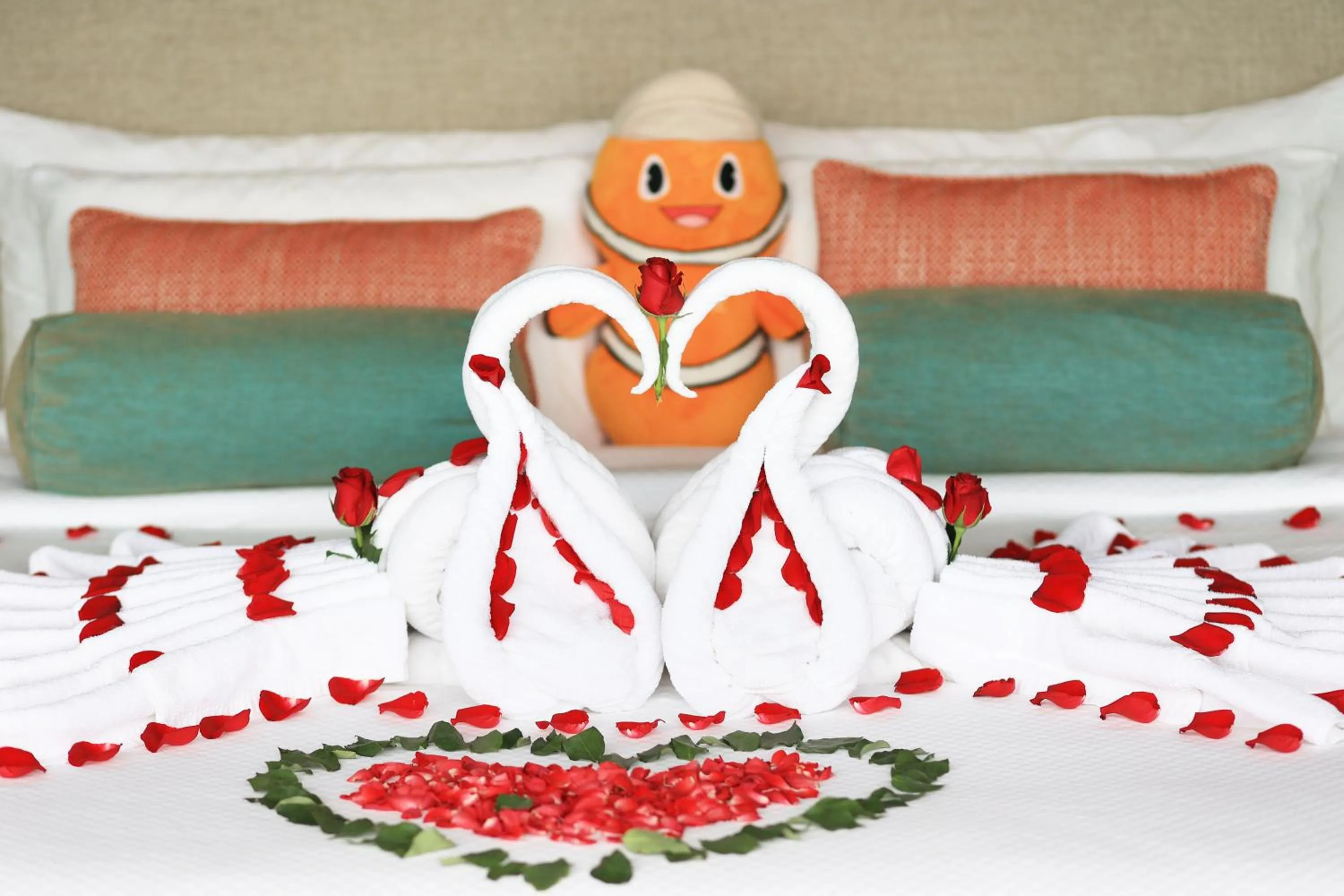 Bed in Ananya Lipe Resort