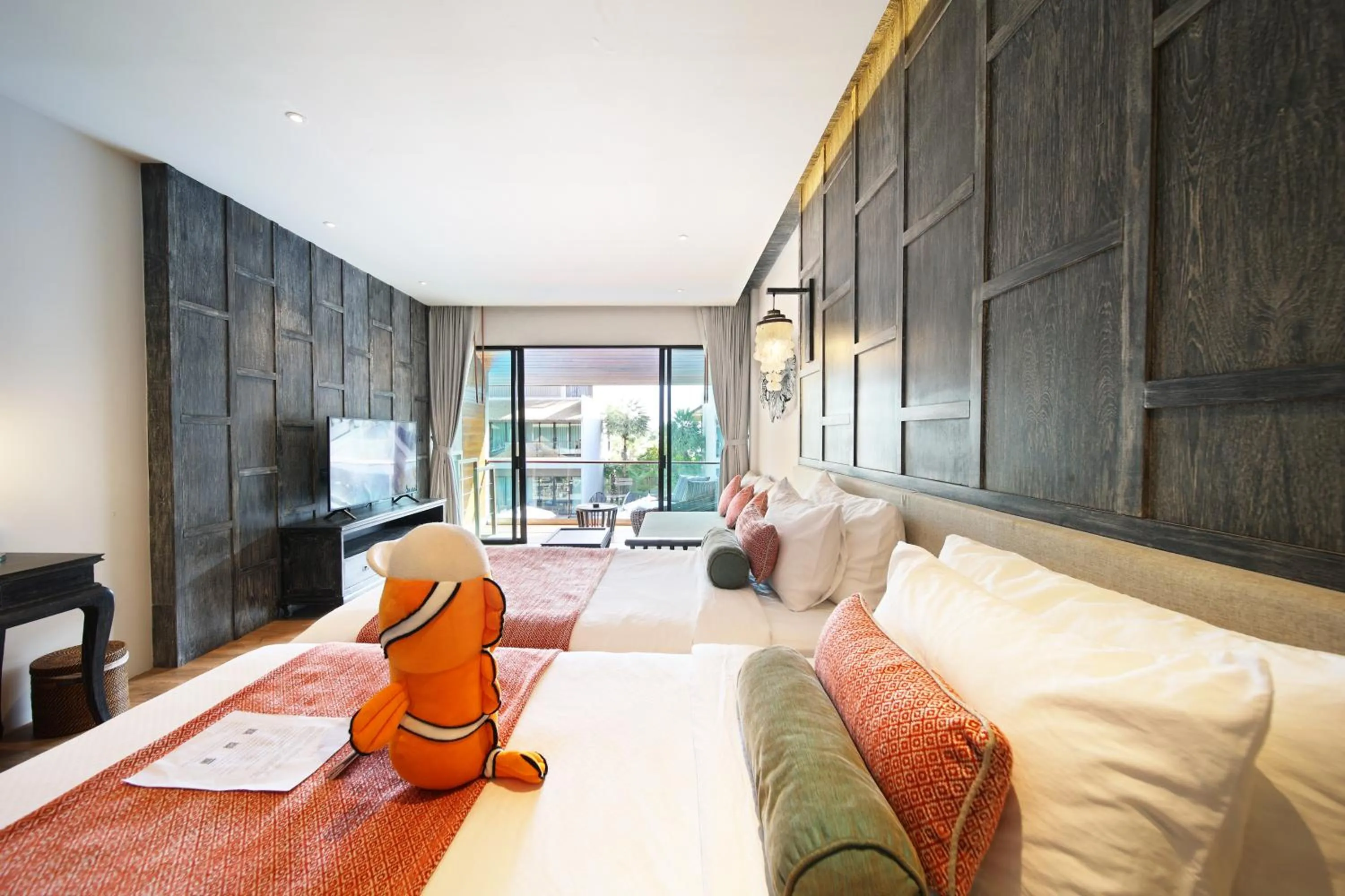 Bed in Ananya Lipe Resort