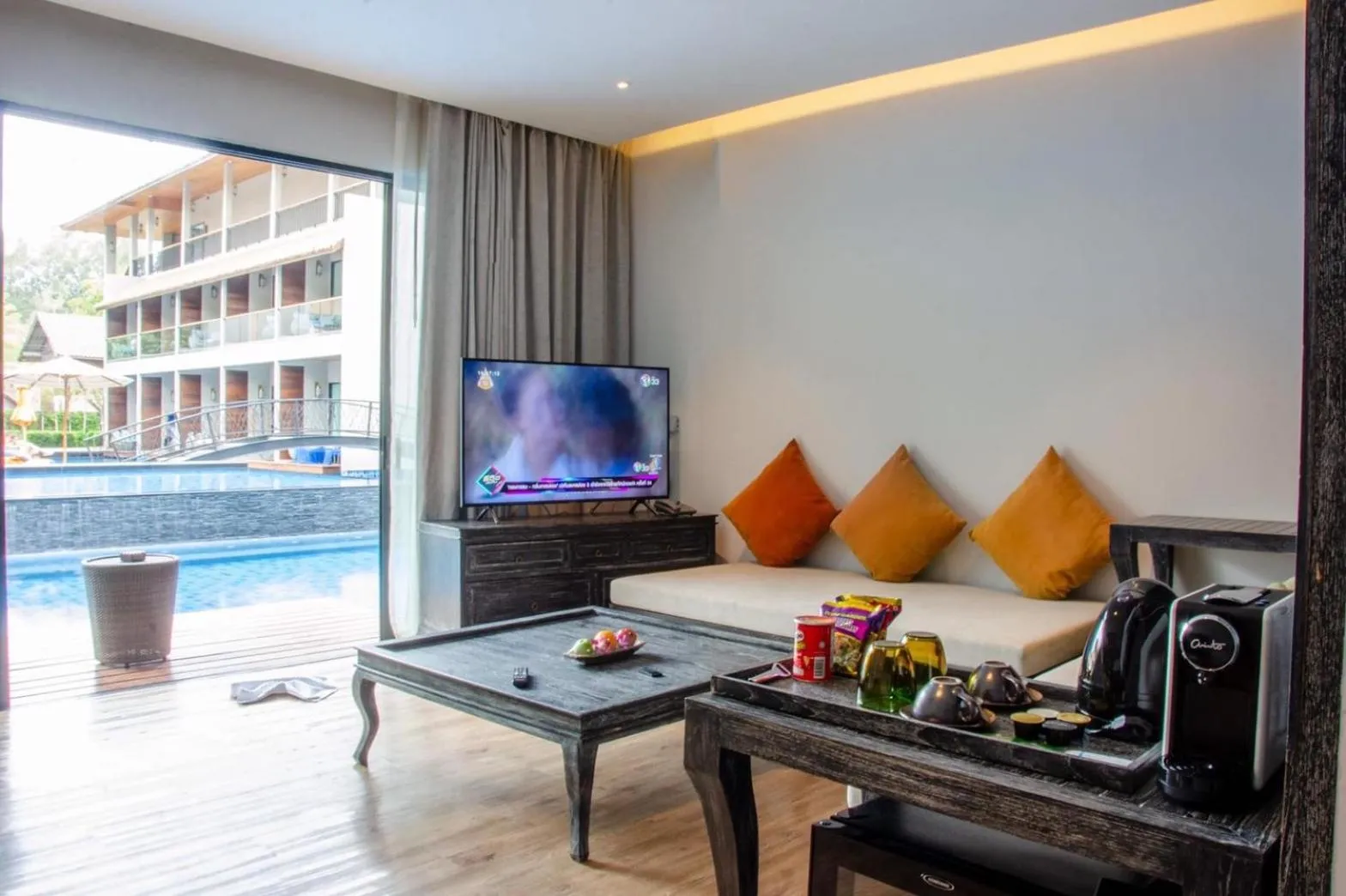 Living room in Ananya Lipe Resort