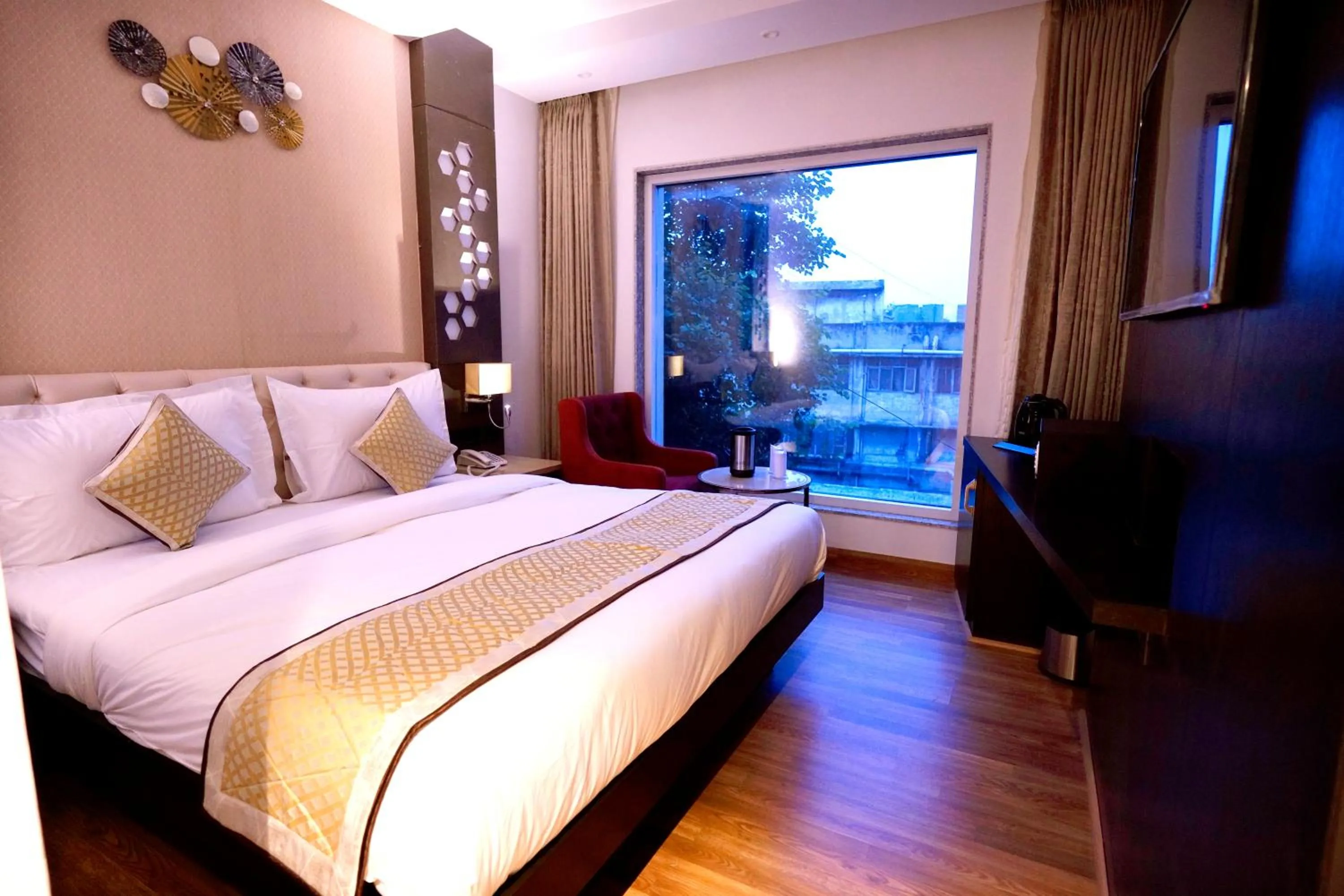 Photo of the whole room, Bed in Hotel City Pride - City Centre, with Free Airport Pickup