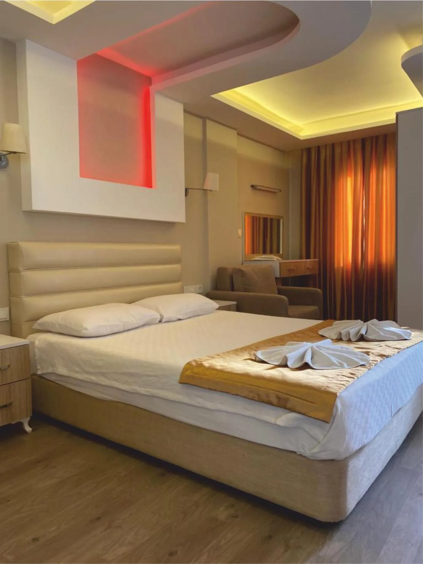 Bed in Arya Otel