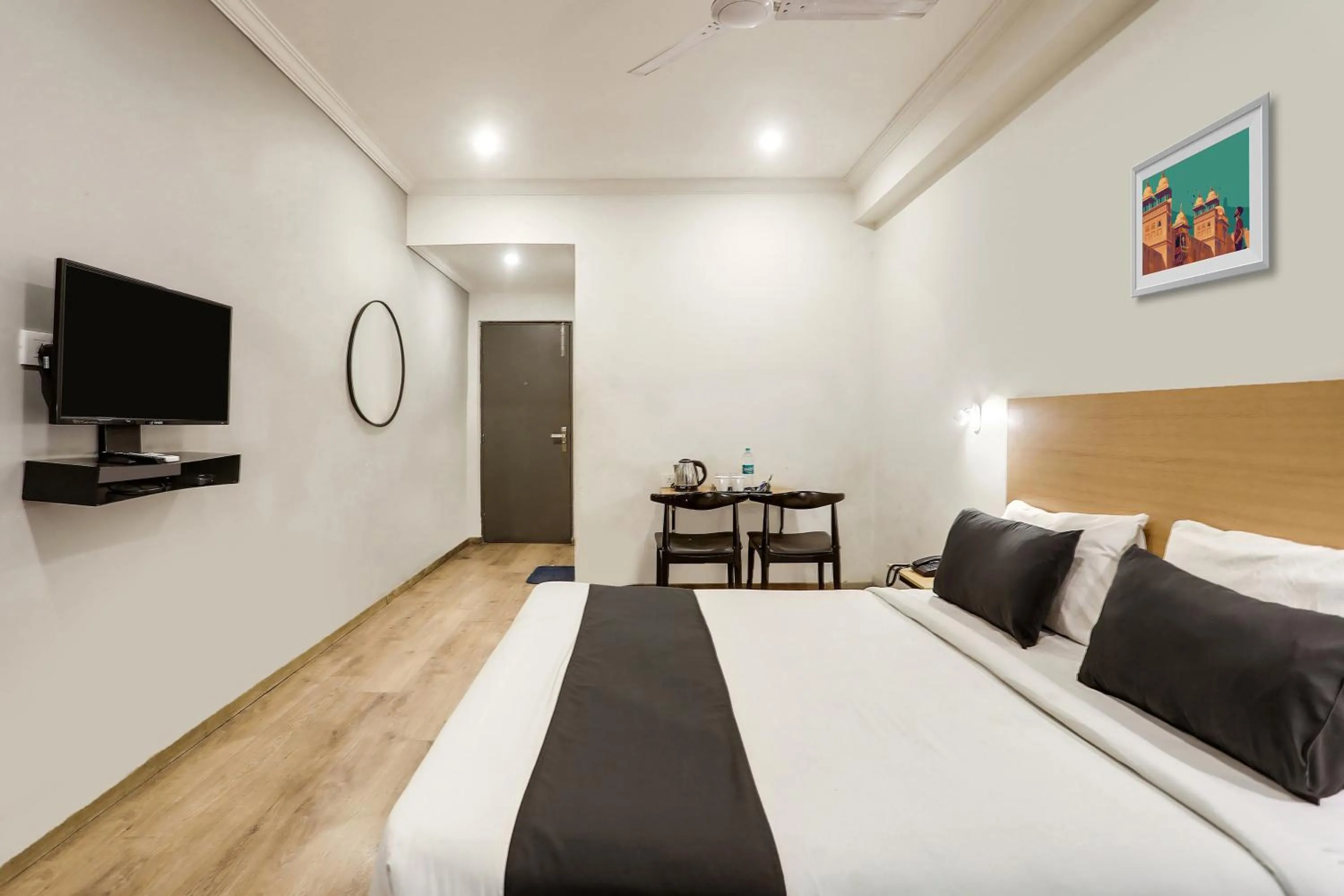 Bedroom, Bed in Townhouse Rajdhani Residency