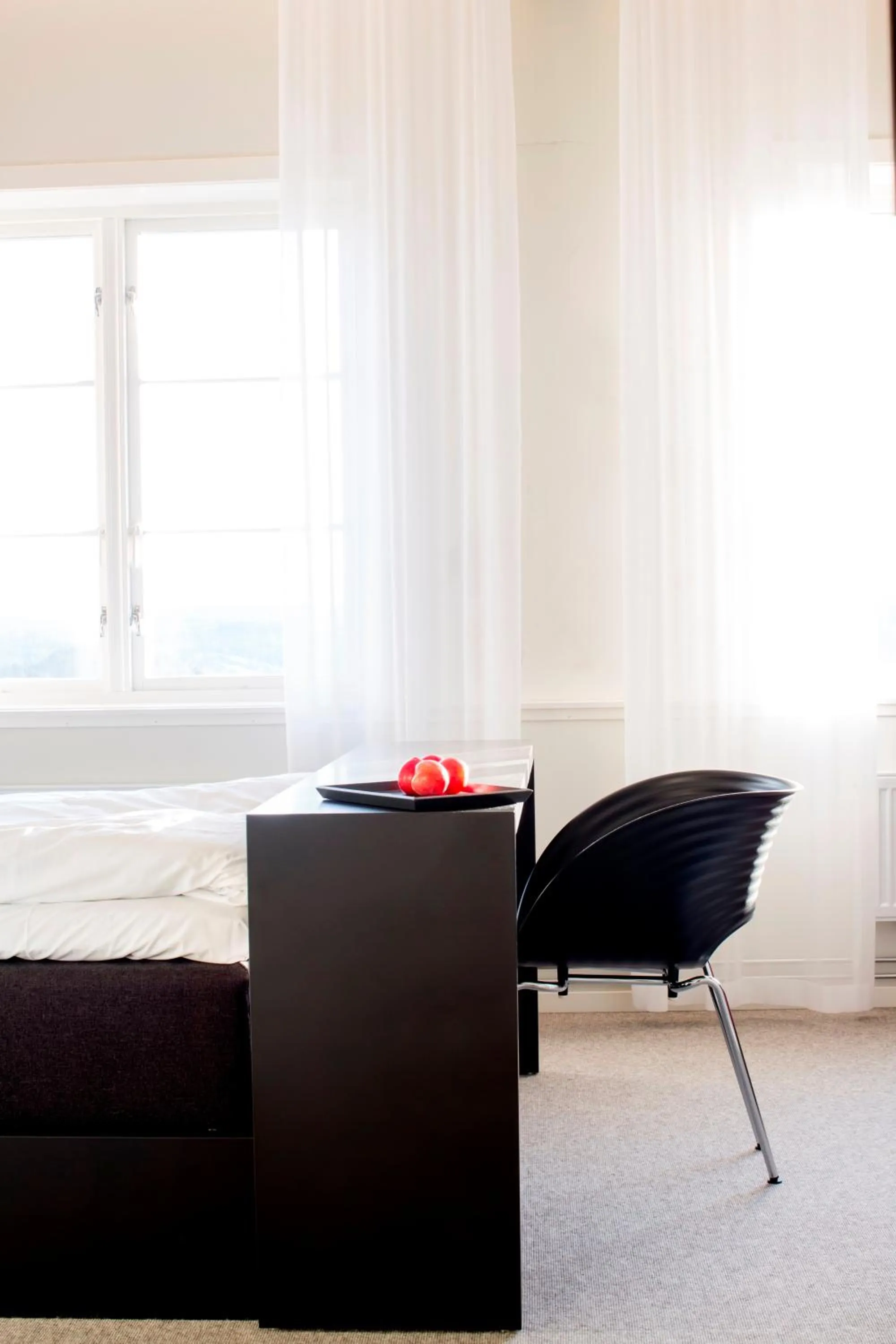 Bed in Fredriksten Hotell