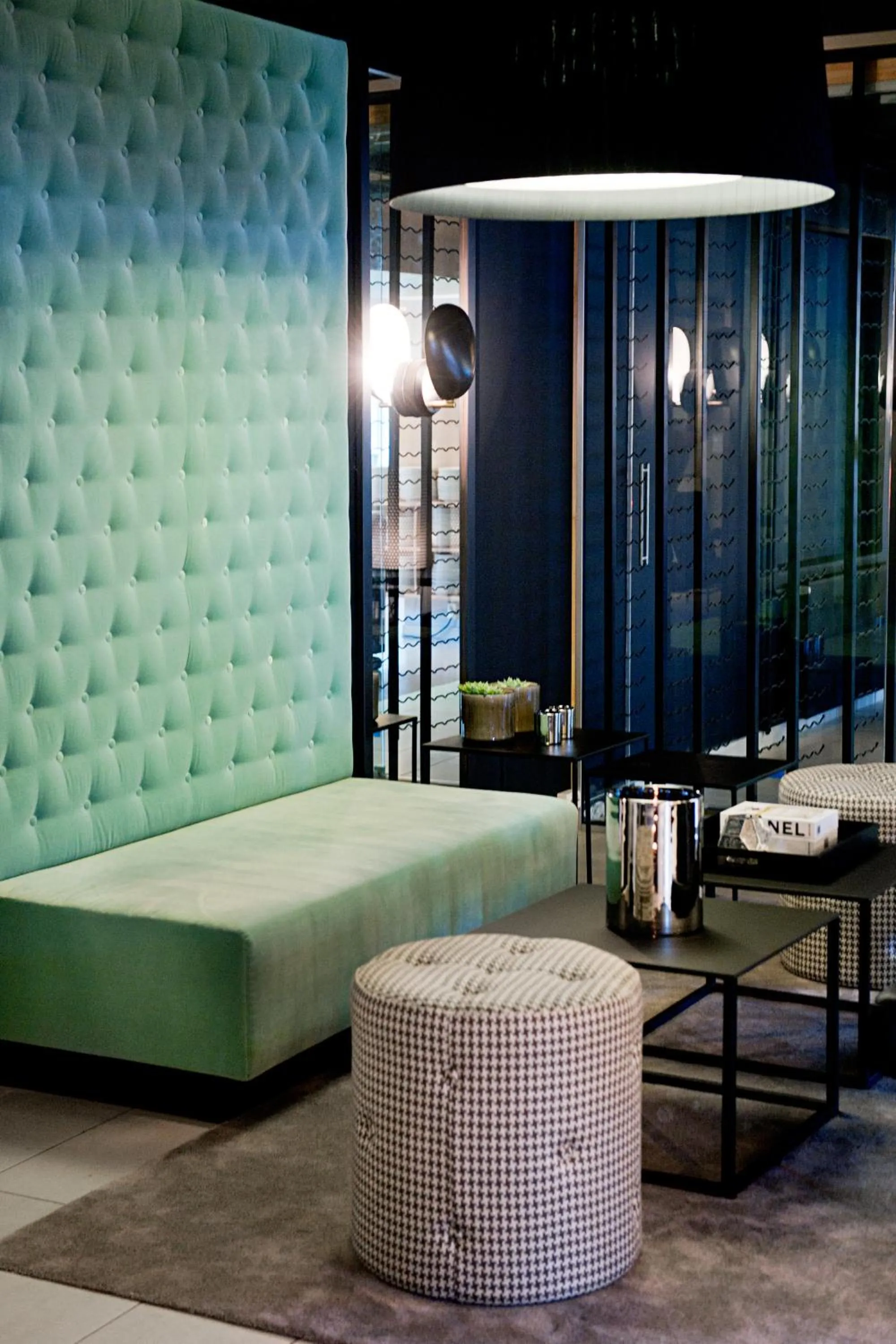 Lounge or bar in Fredriksten Hotell