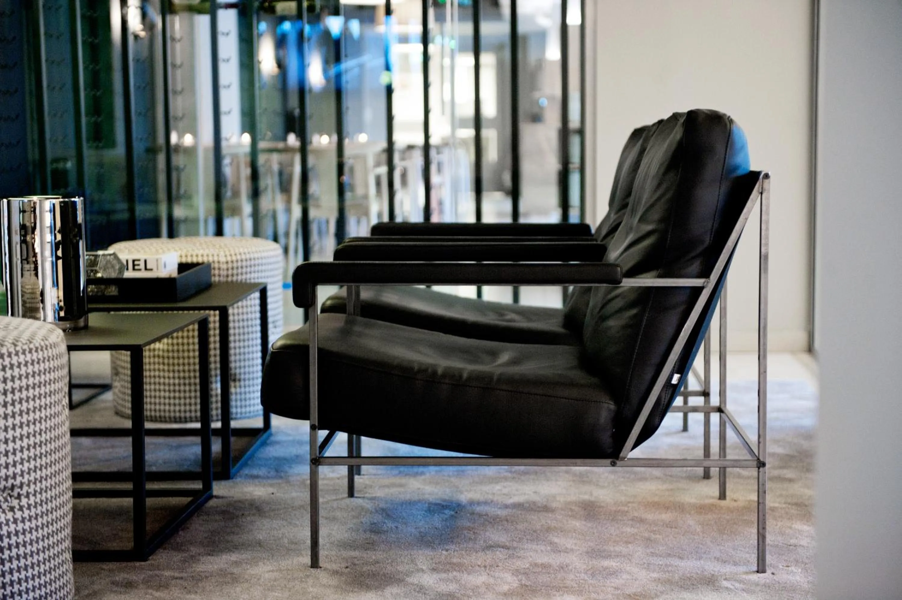 Lobby or reception in Fredriksten Hotell