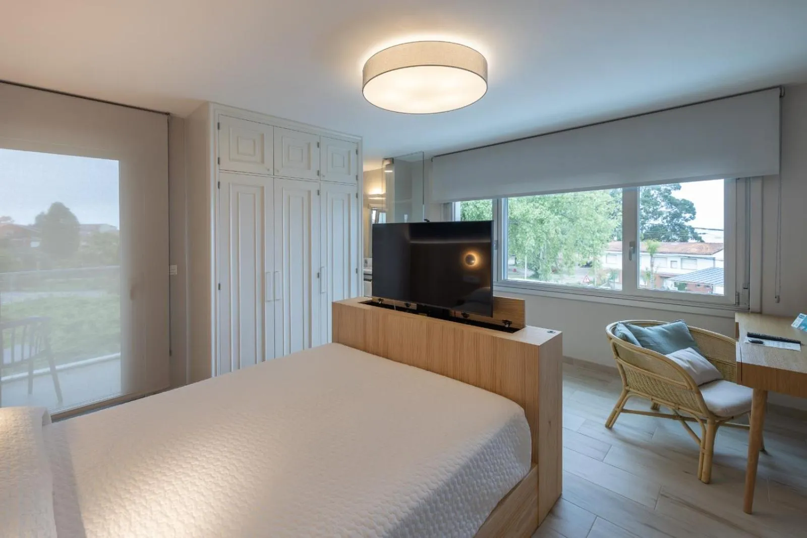 Bedroom, Bed in Hotel Leal - La Sirena