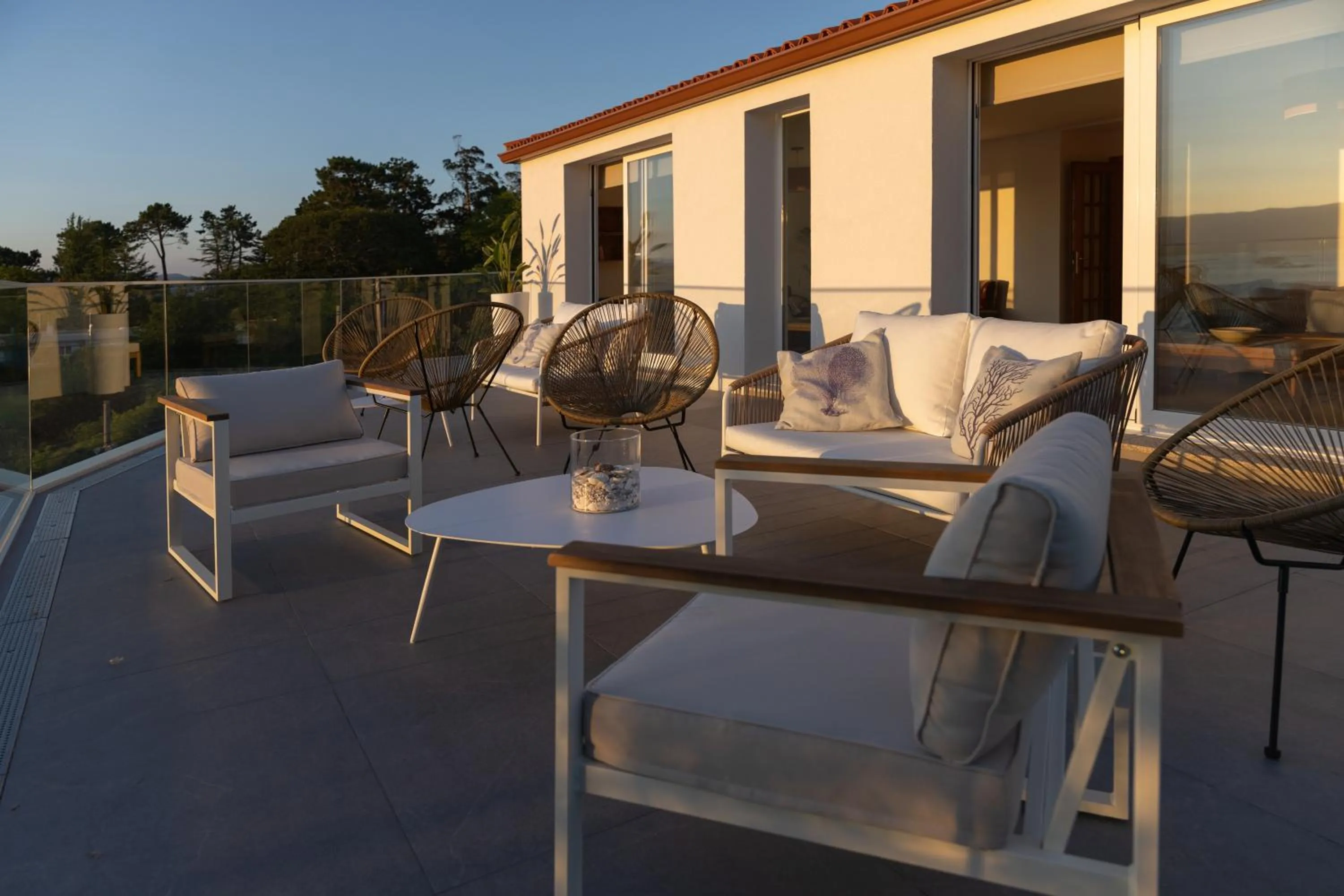 Balcony/Terrace in Hotel Leal - La Sirena