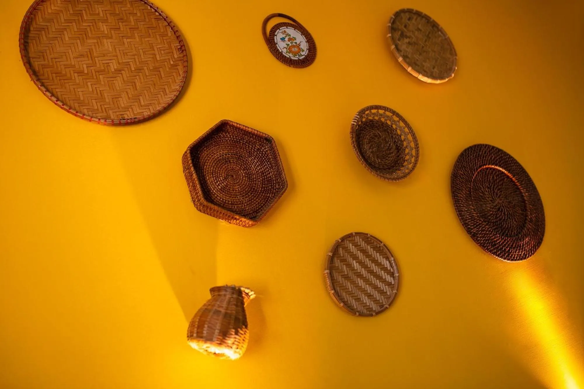 Decorative detail in Hanoi La Cascada House & Travel