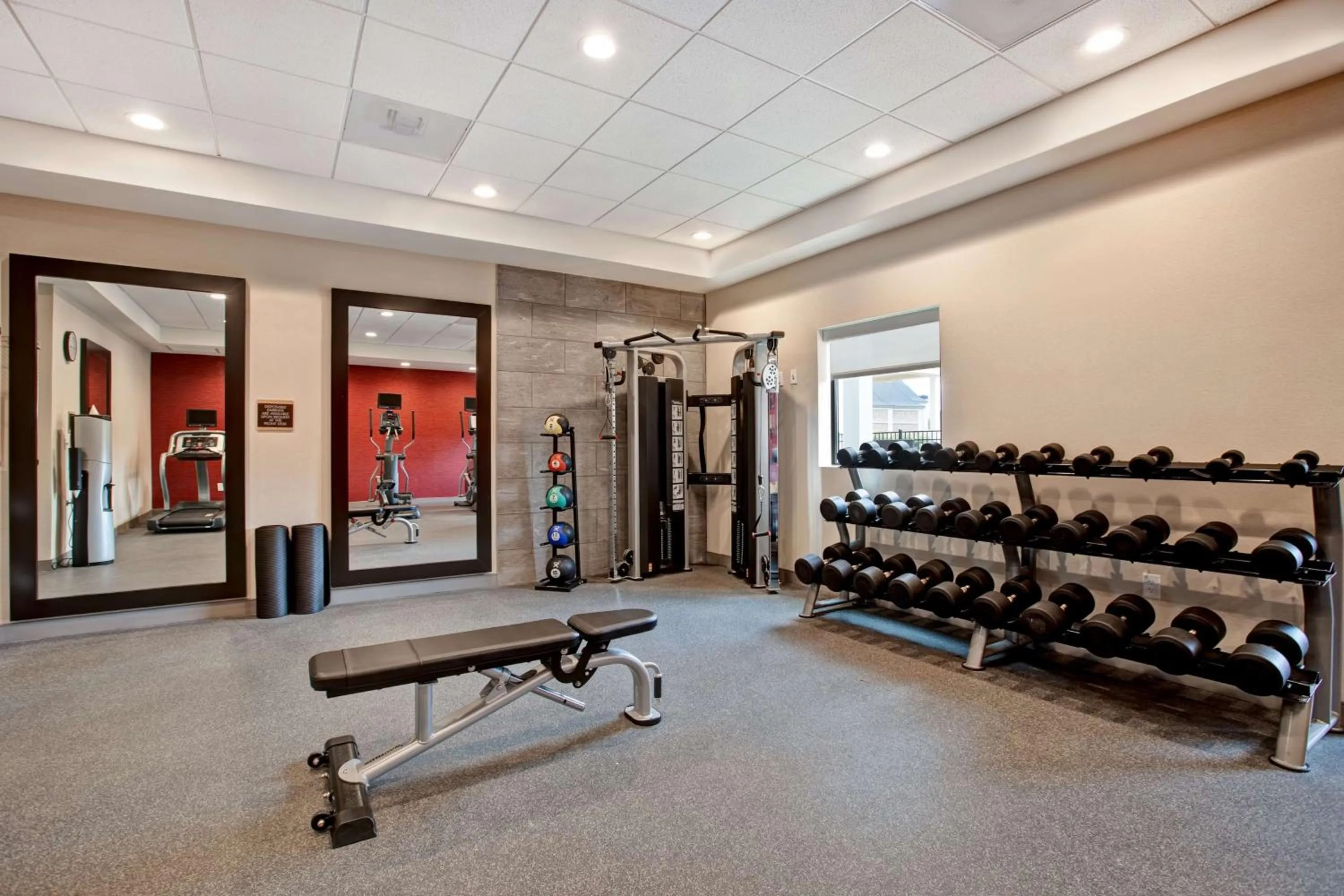 Fitness centre/facilities in Home2 Suites By Hilton Charlotte Northlake