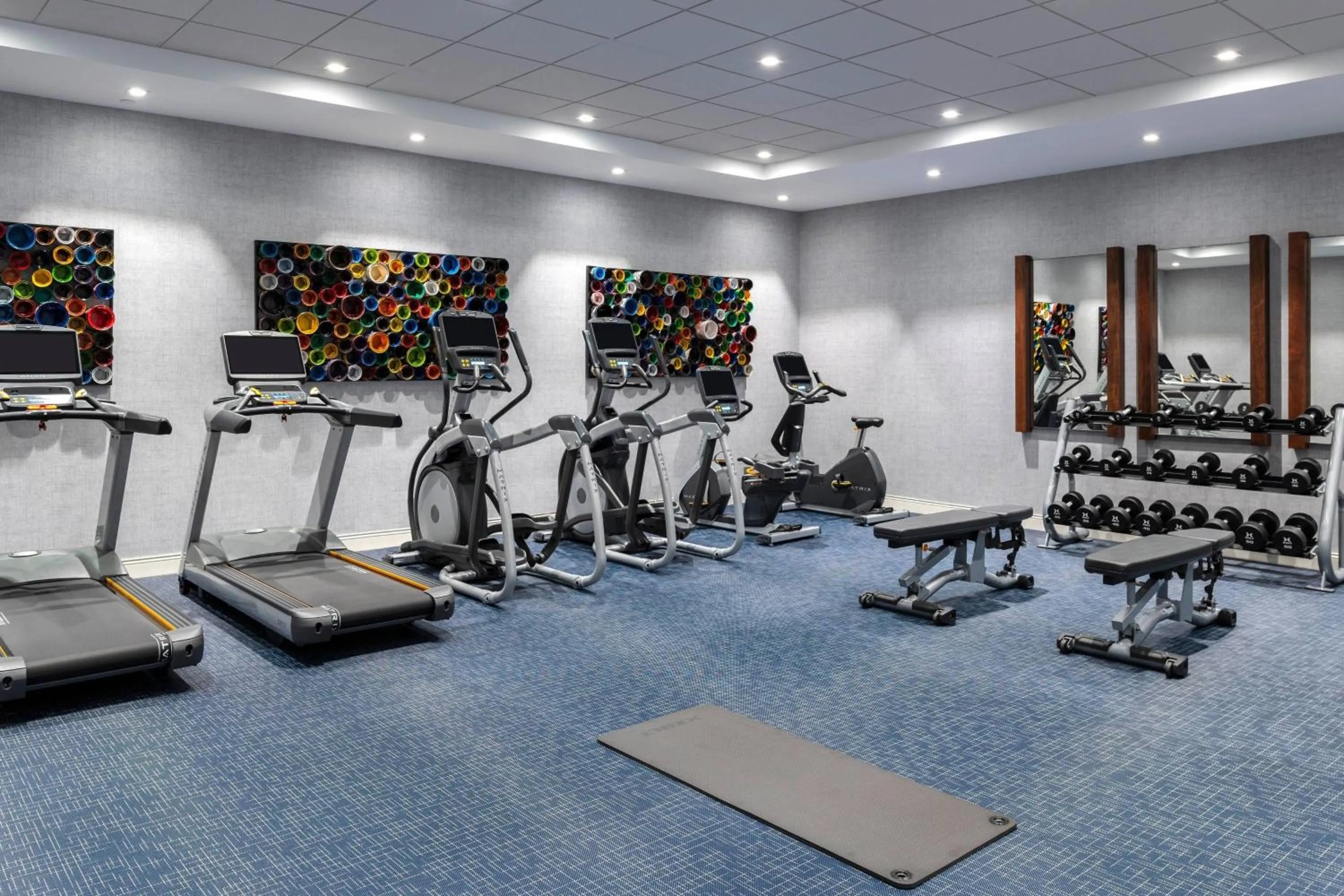 Fitness centre/facilities in Residence Inn by Marriott Boston Natick