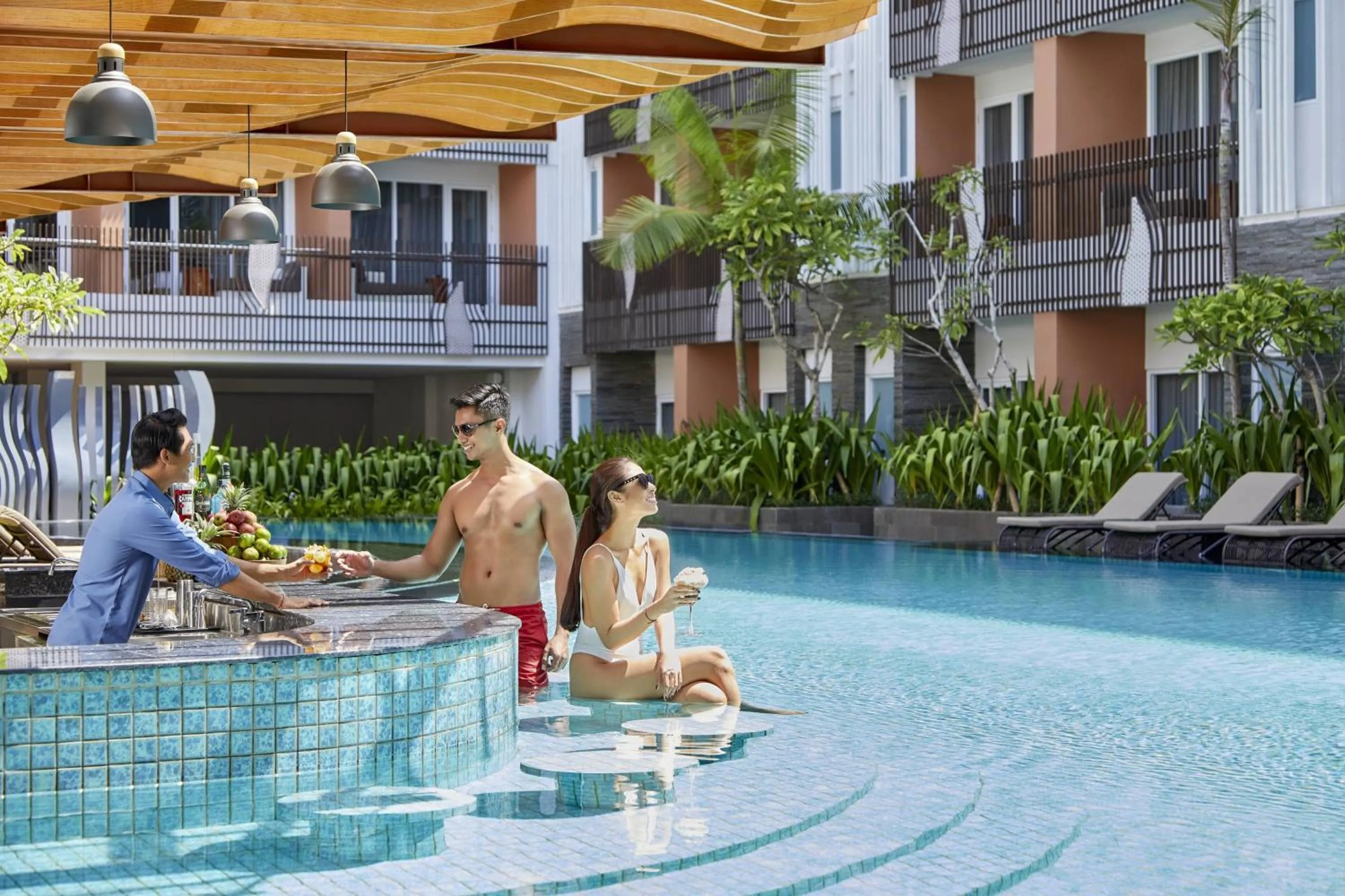 Swimming pool in Fairfield by Marriott Bali Kuta Sunset Road