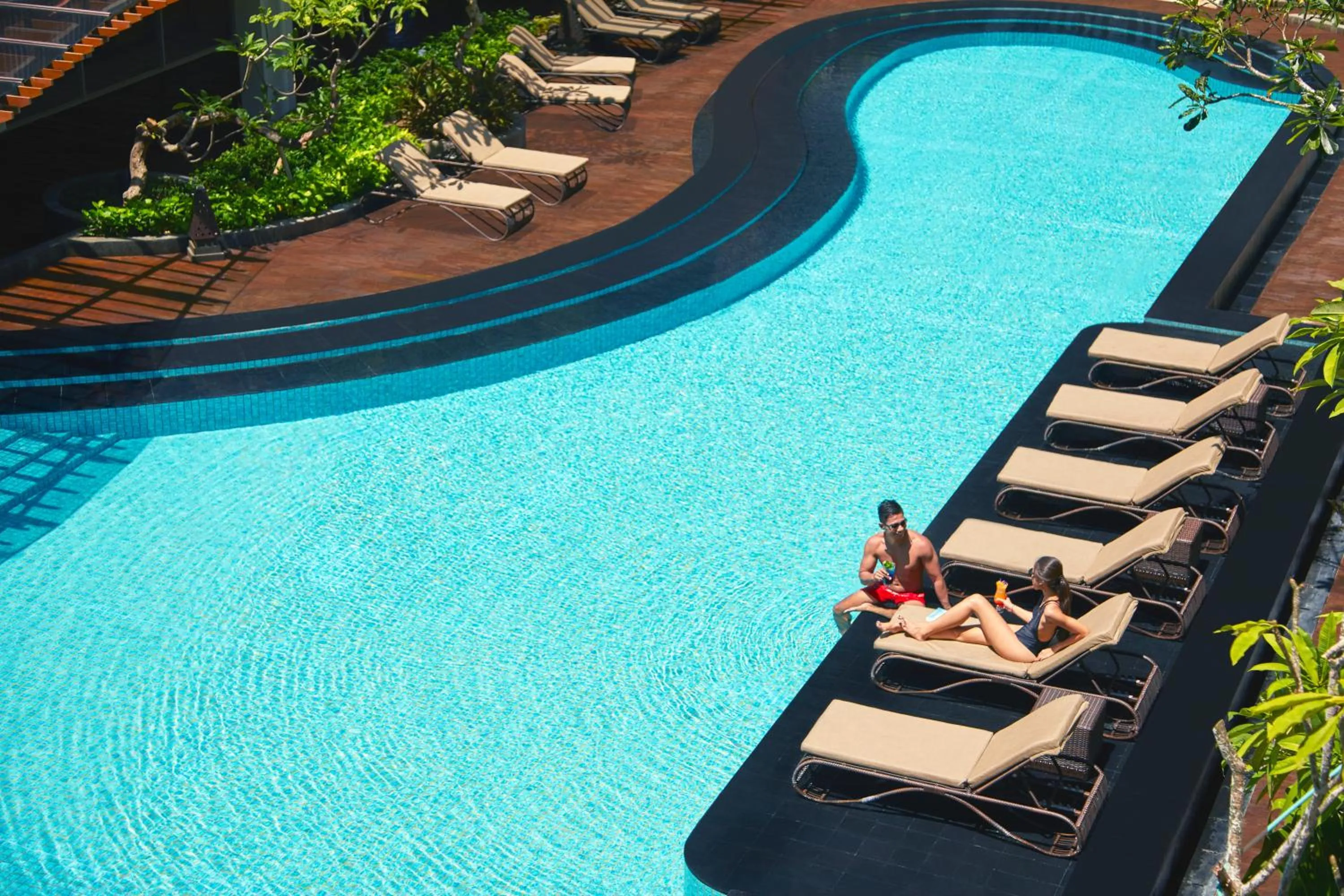 Swimming pool in Fairfield by Marriott Bali Kuta Sunset Road