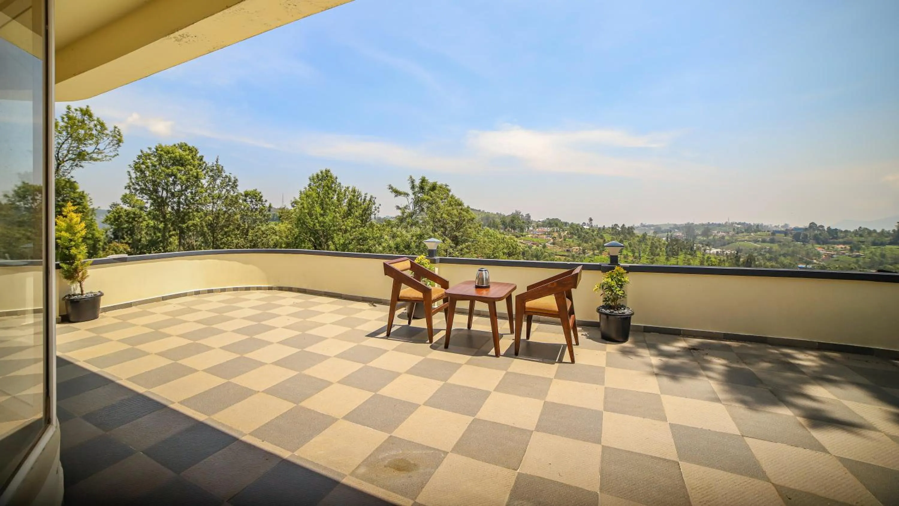 Balcony/Terrace in Aira Residency Kothagiri by Lexstays