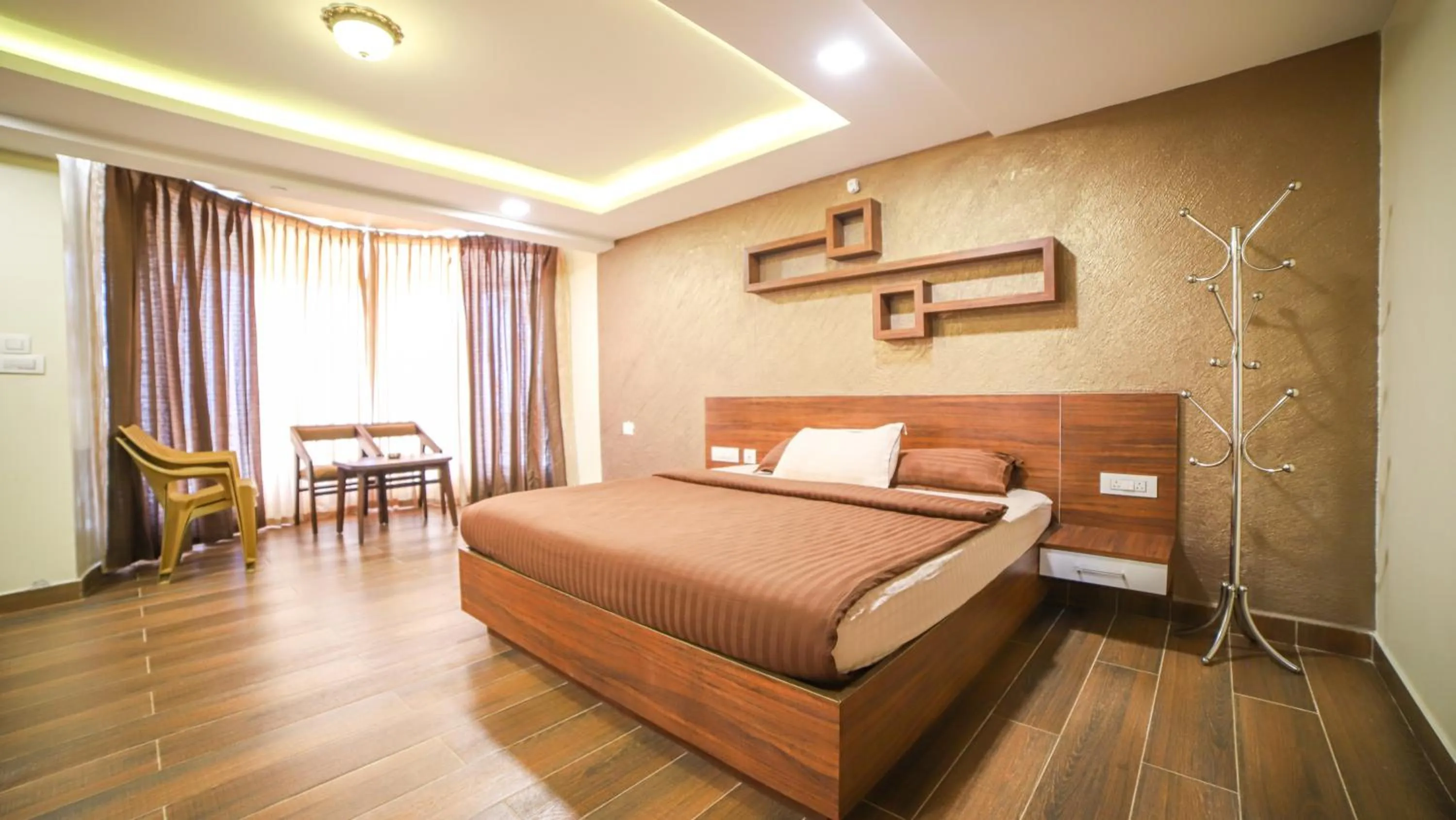 Bedroom, Bed in Aira Residency Kothagiri by Lexstays