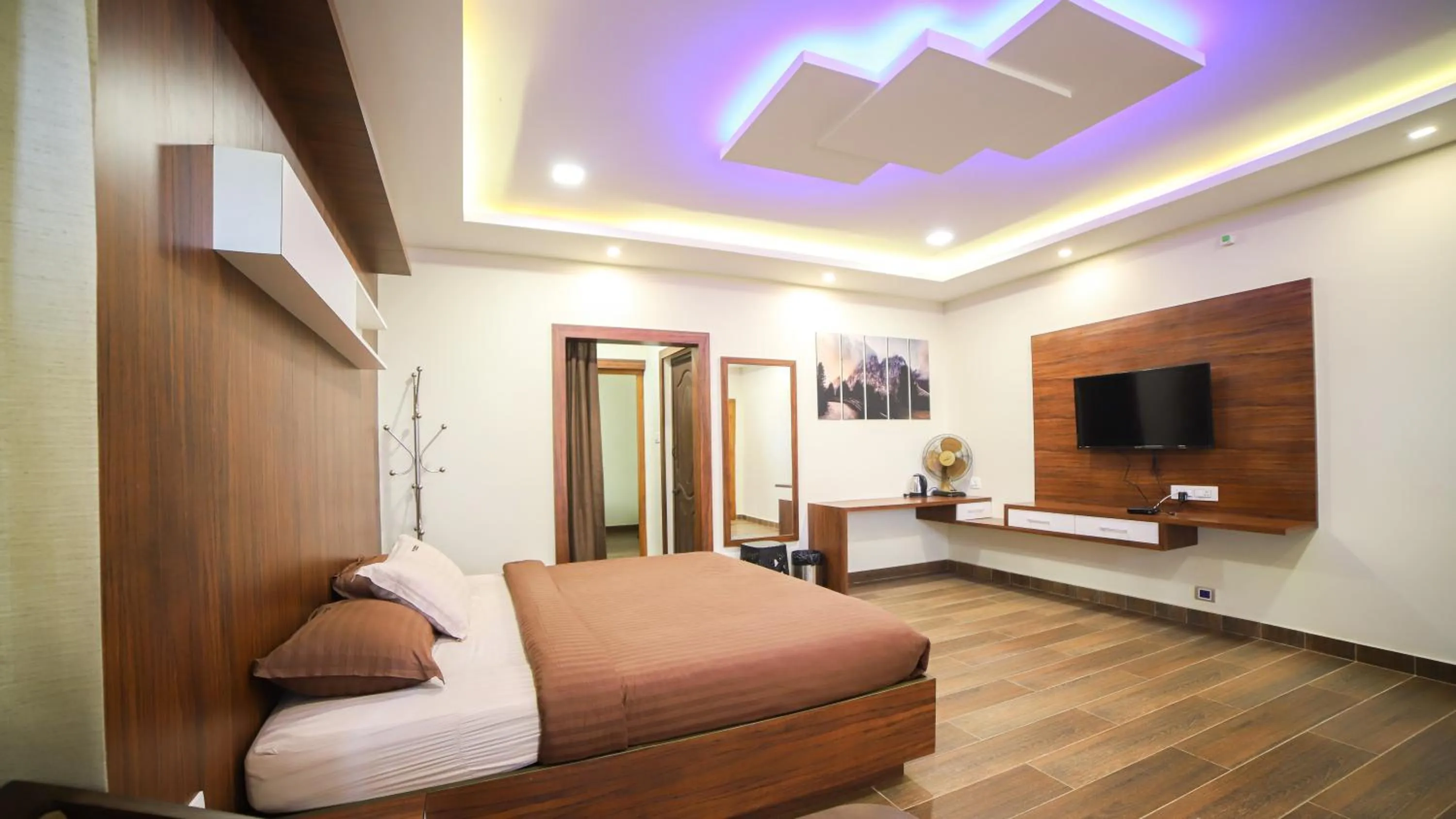 Bed in Aira Residency Kothagiri by Lexstays
