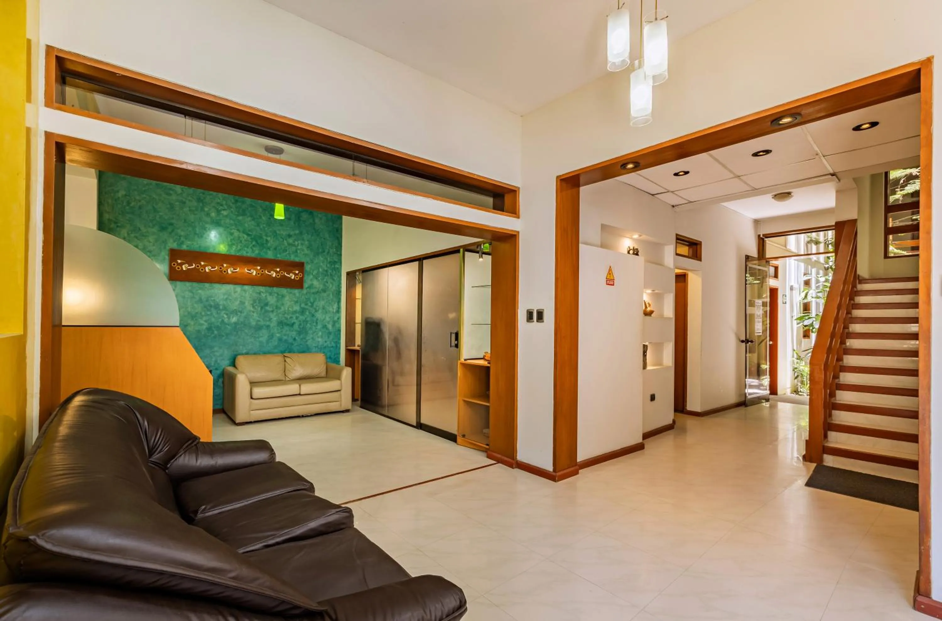 Lobby or reception in Hotel Casa de la Luna