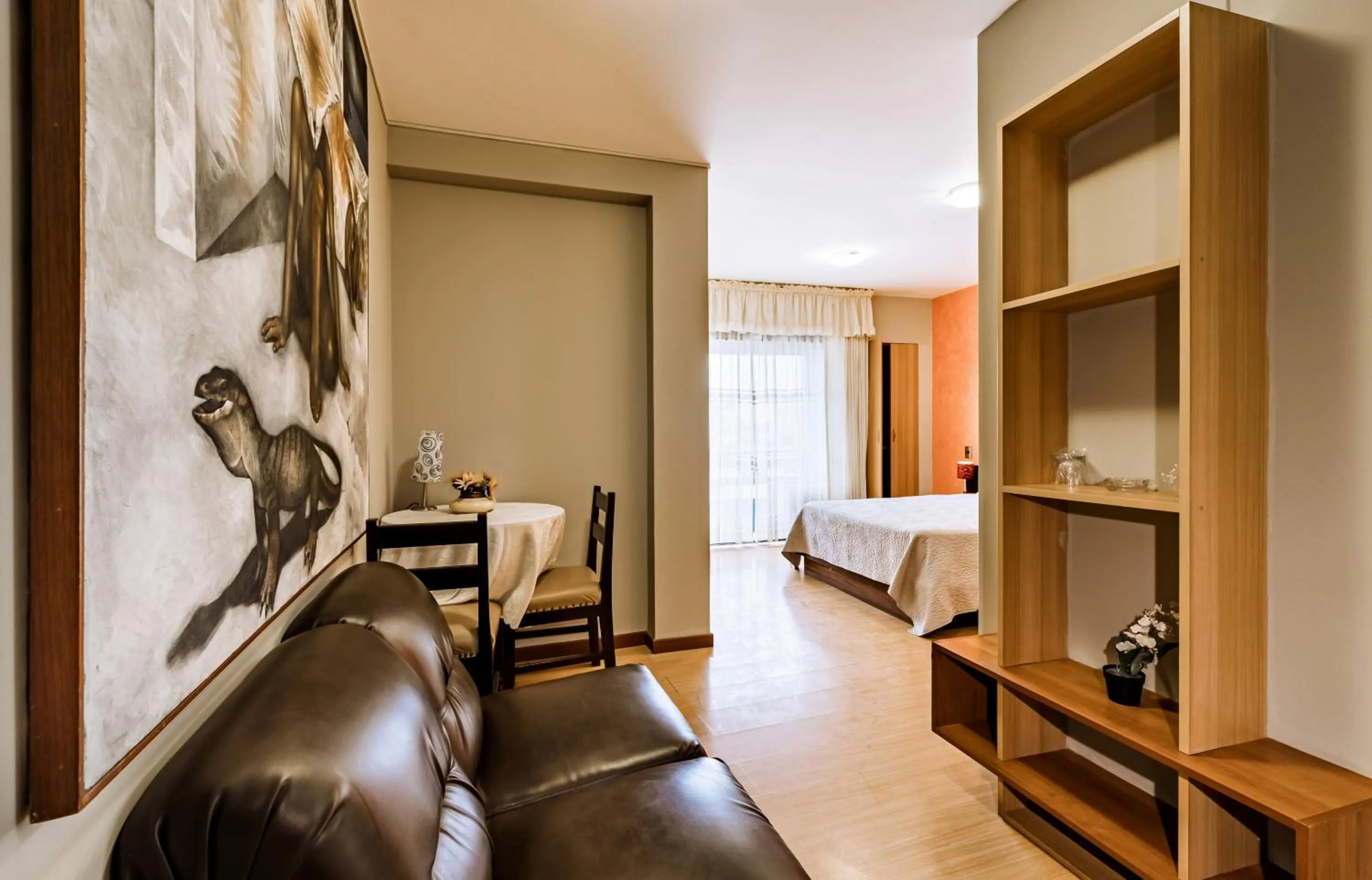 Seating area, Bed in Hotel Casa de la Luna