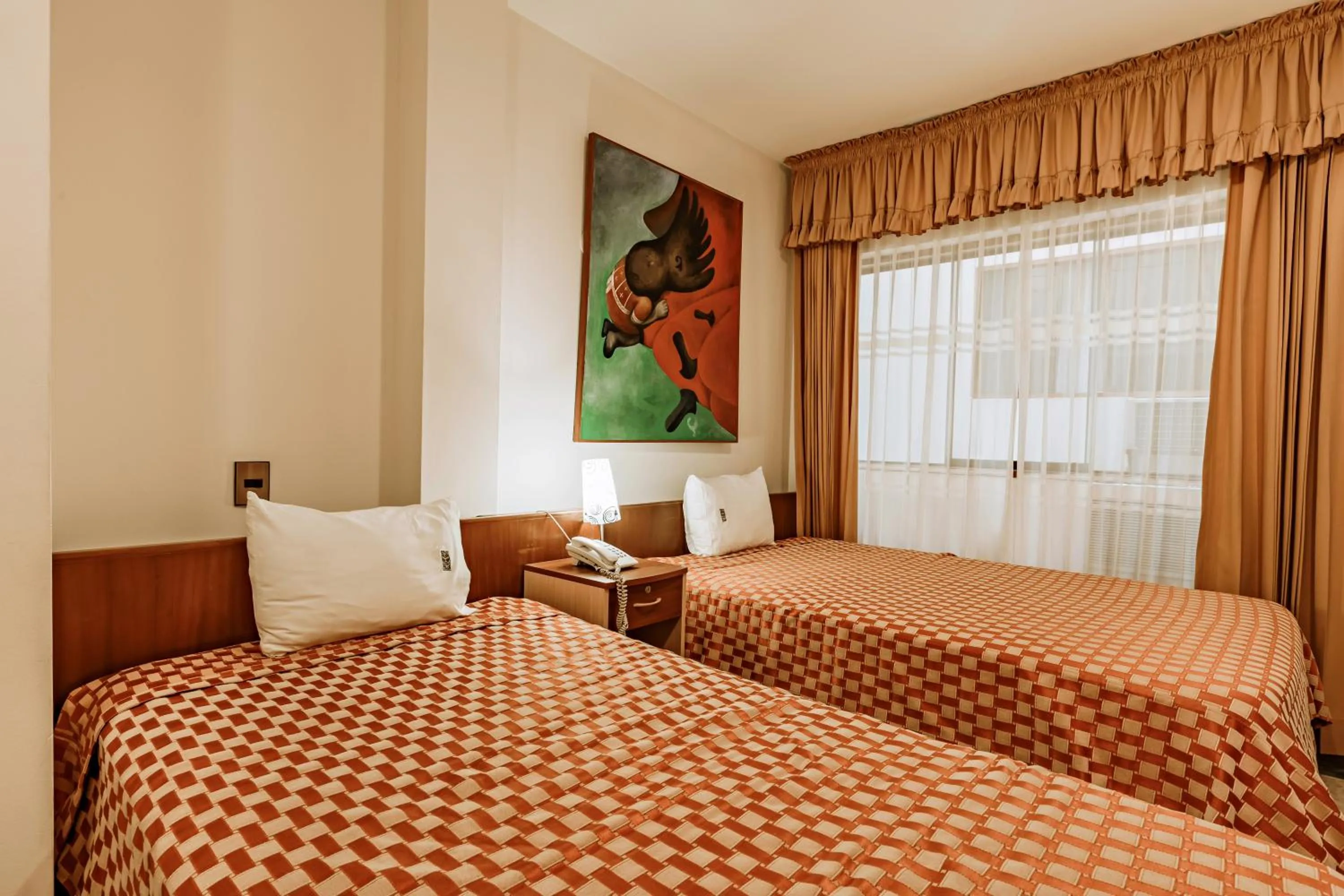 Property building, Bed in Hotel Casa de la Luna