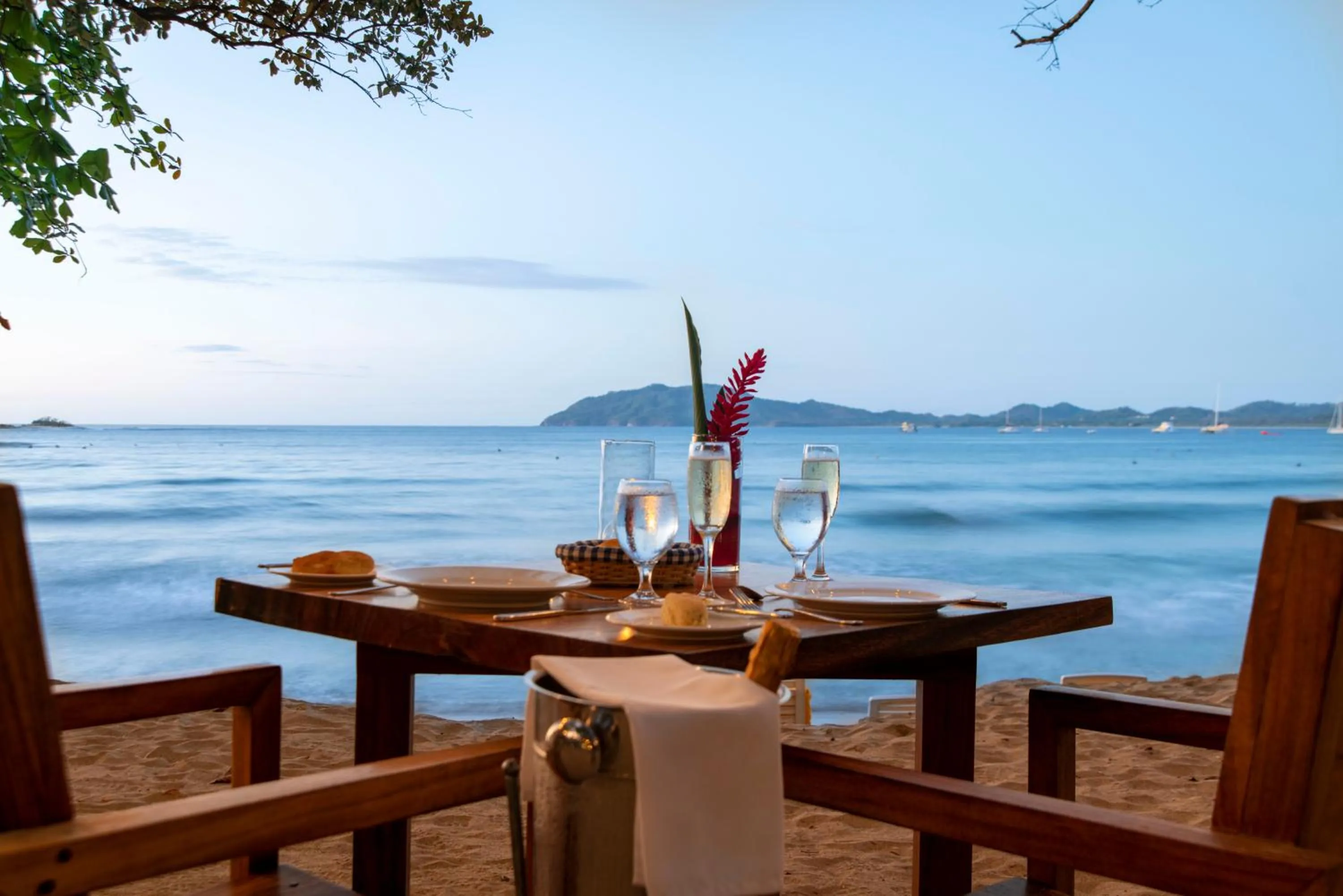 Restaurant/places to eat in Capitán Suizo Beachfront Boutique Hotel