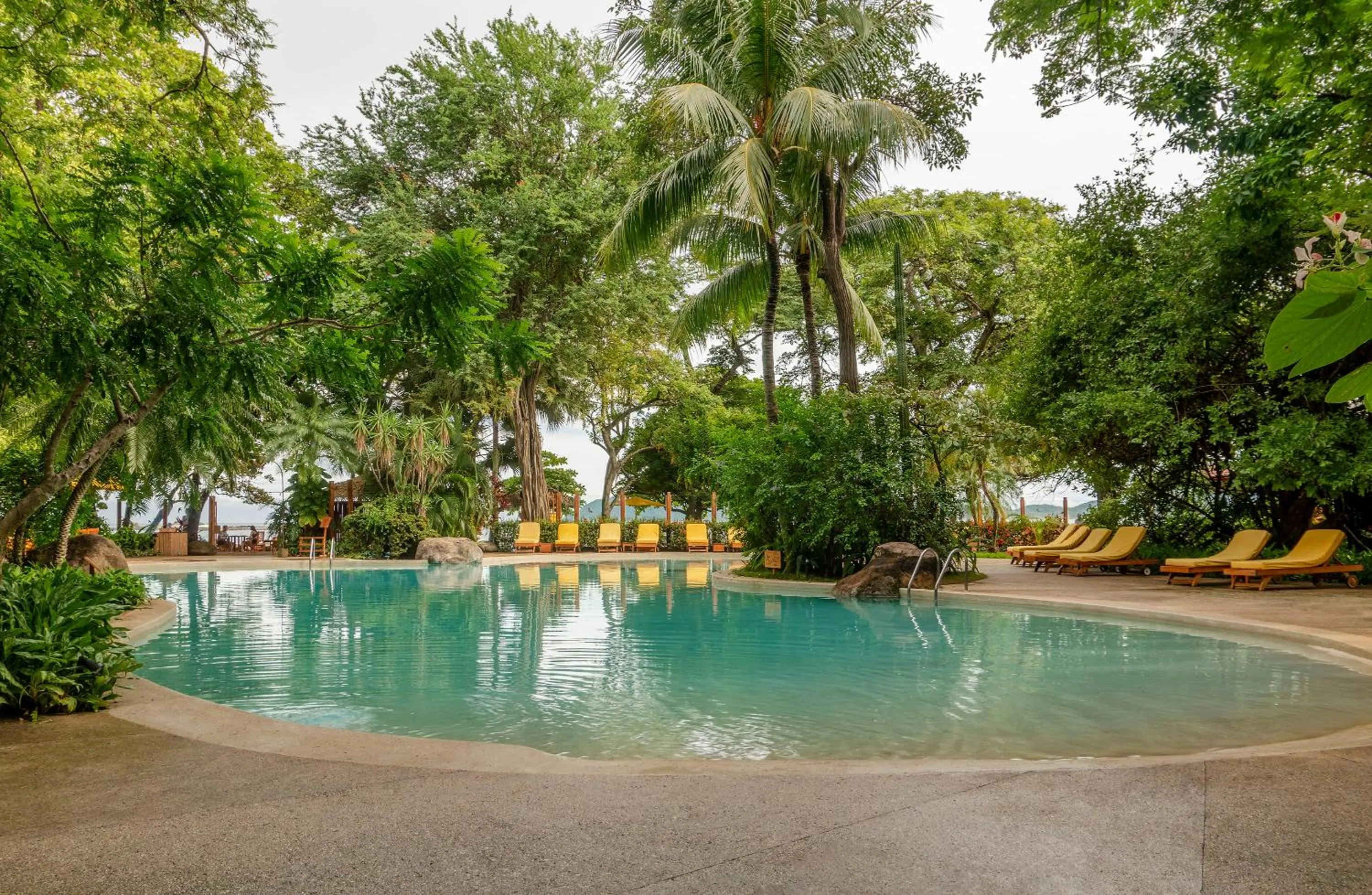 Garden in Capitán Suizo Beachfront Boutique Hotel