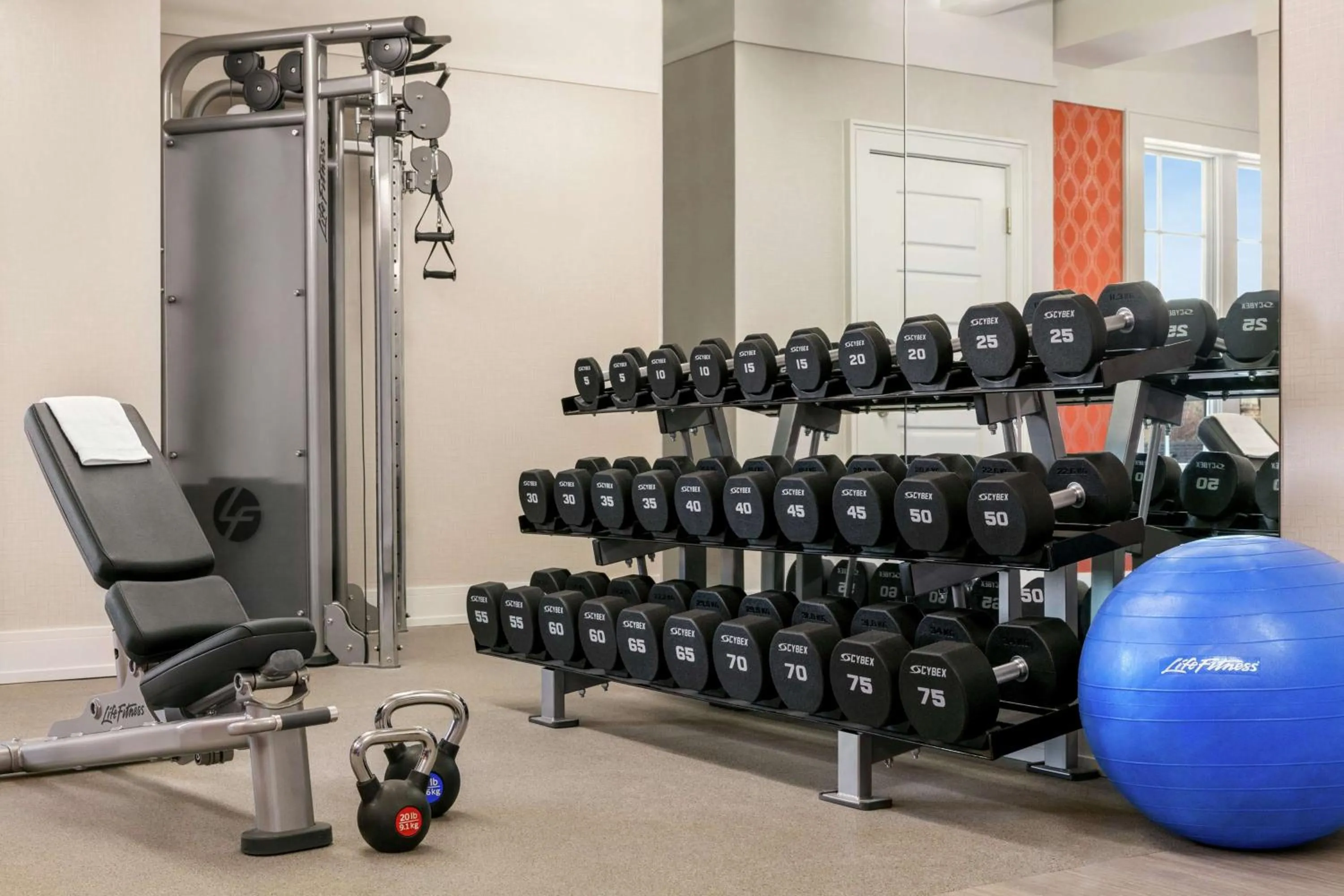 Fitness centre/facilities in The Harpeth Franklin Downtown, Curio Collection by Hilton