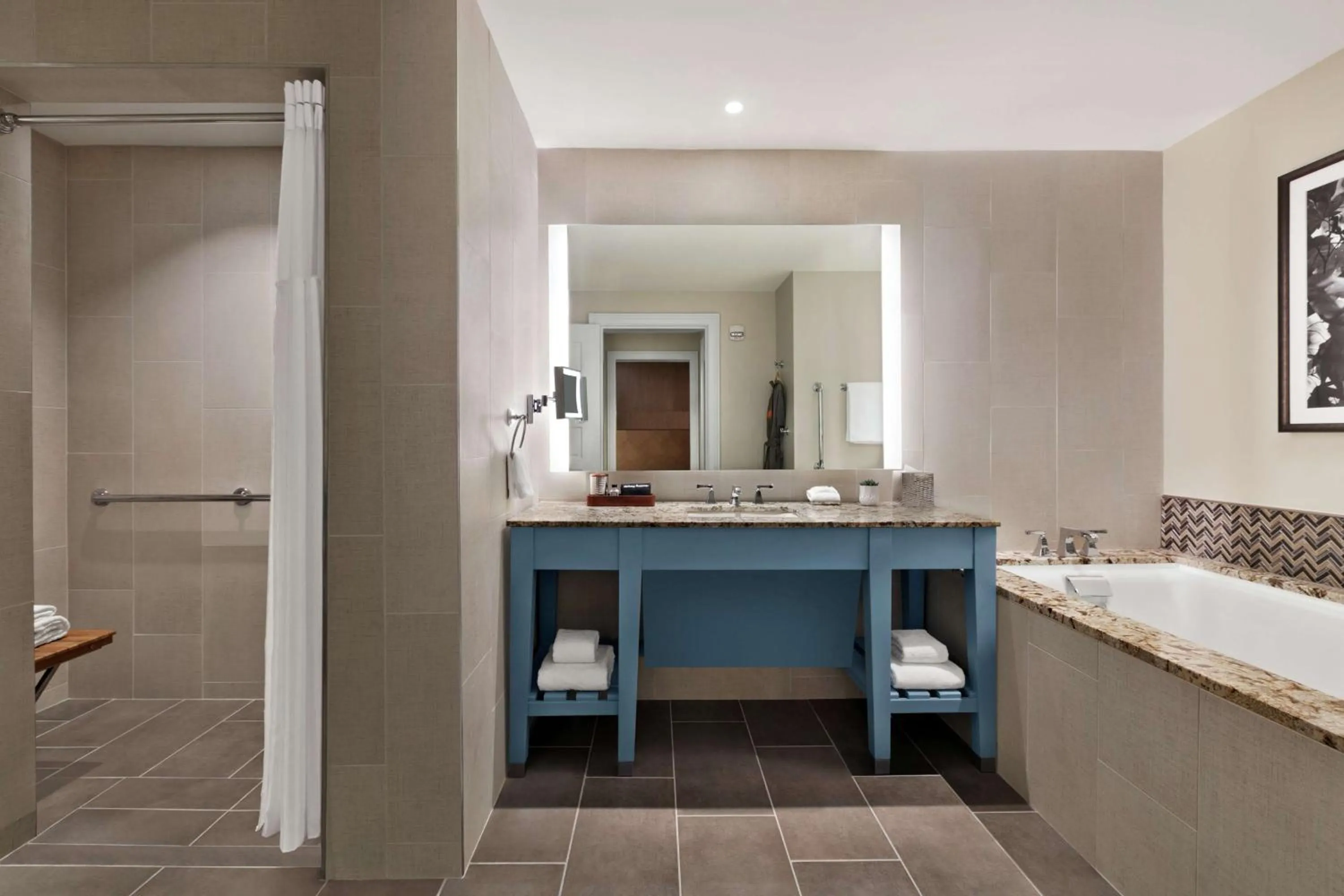 Bathroom in The Harpeth Franklin Downtown, Curio Collection by Hilton