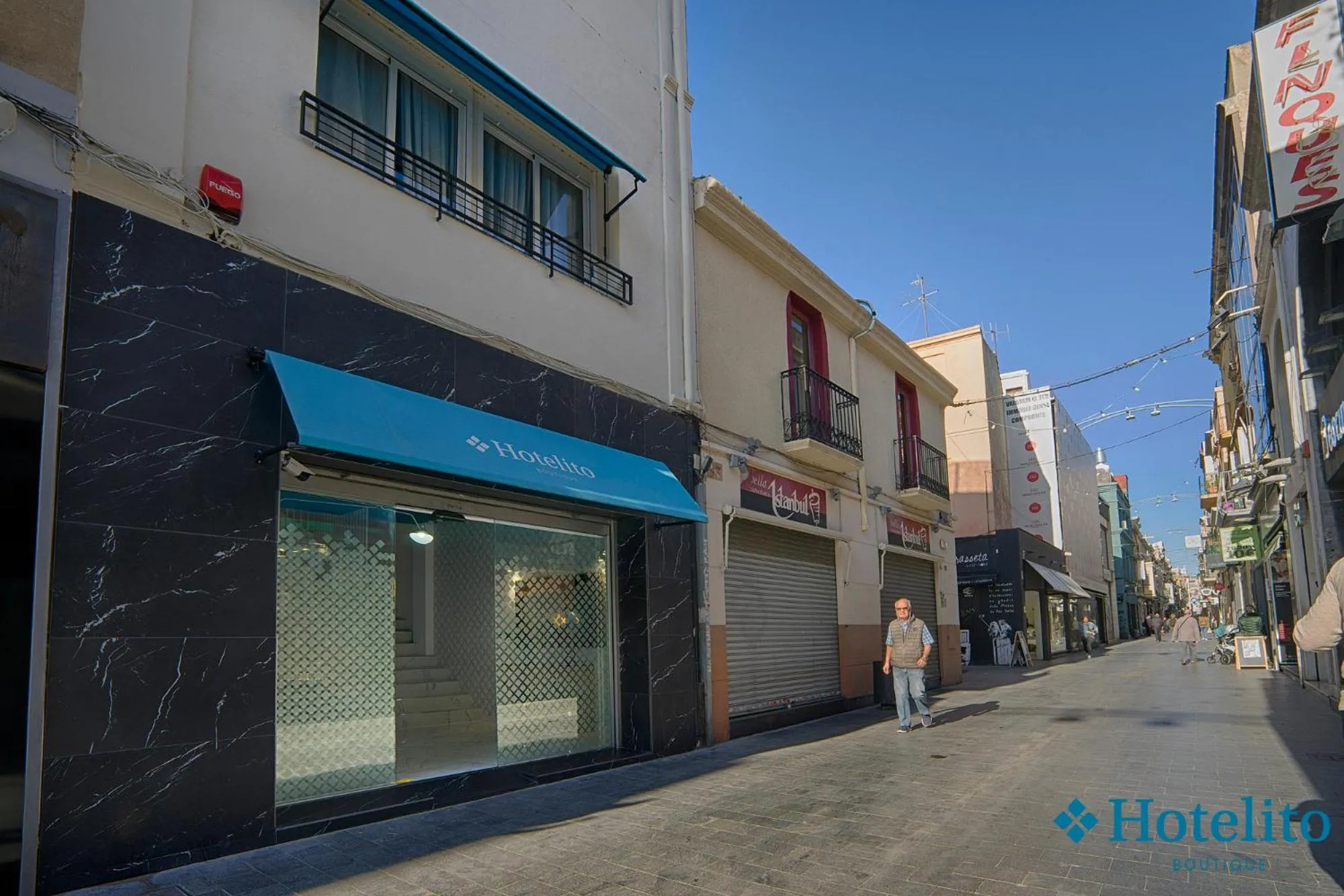 Property building in Hotelito Boutique Badalona Mar