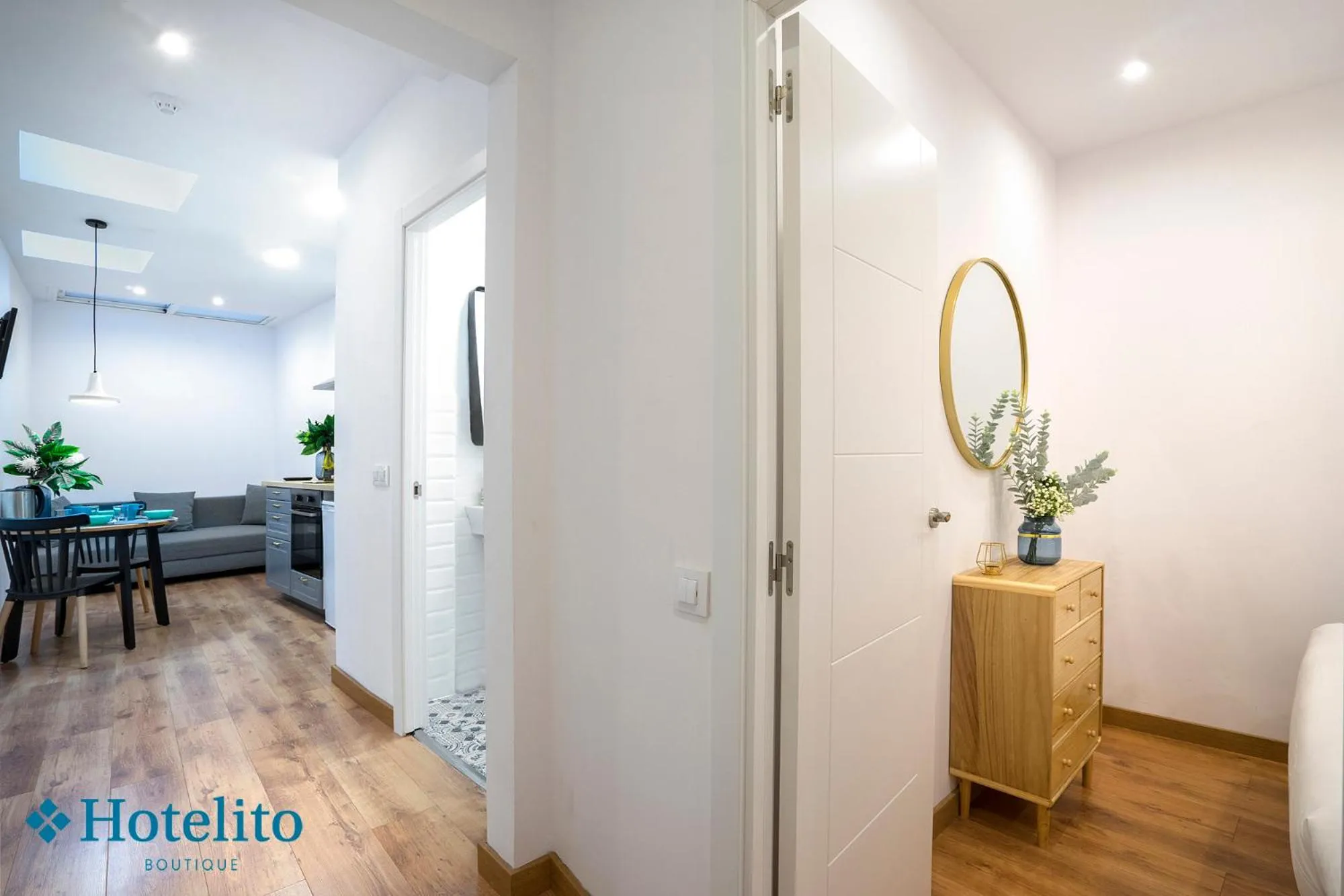 Bedroom in Hotelito Boutique Badalona Mar