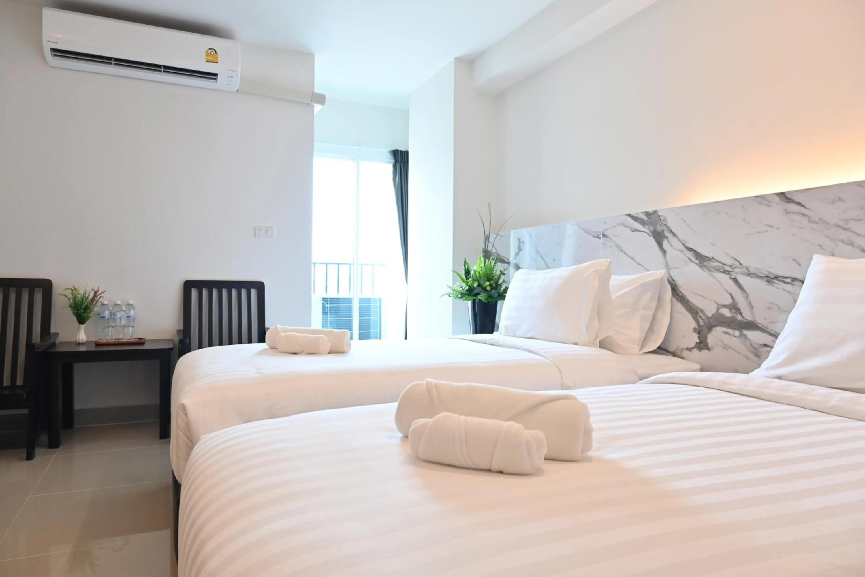 Bedroom, Bed in Don Mueang Place Hotel