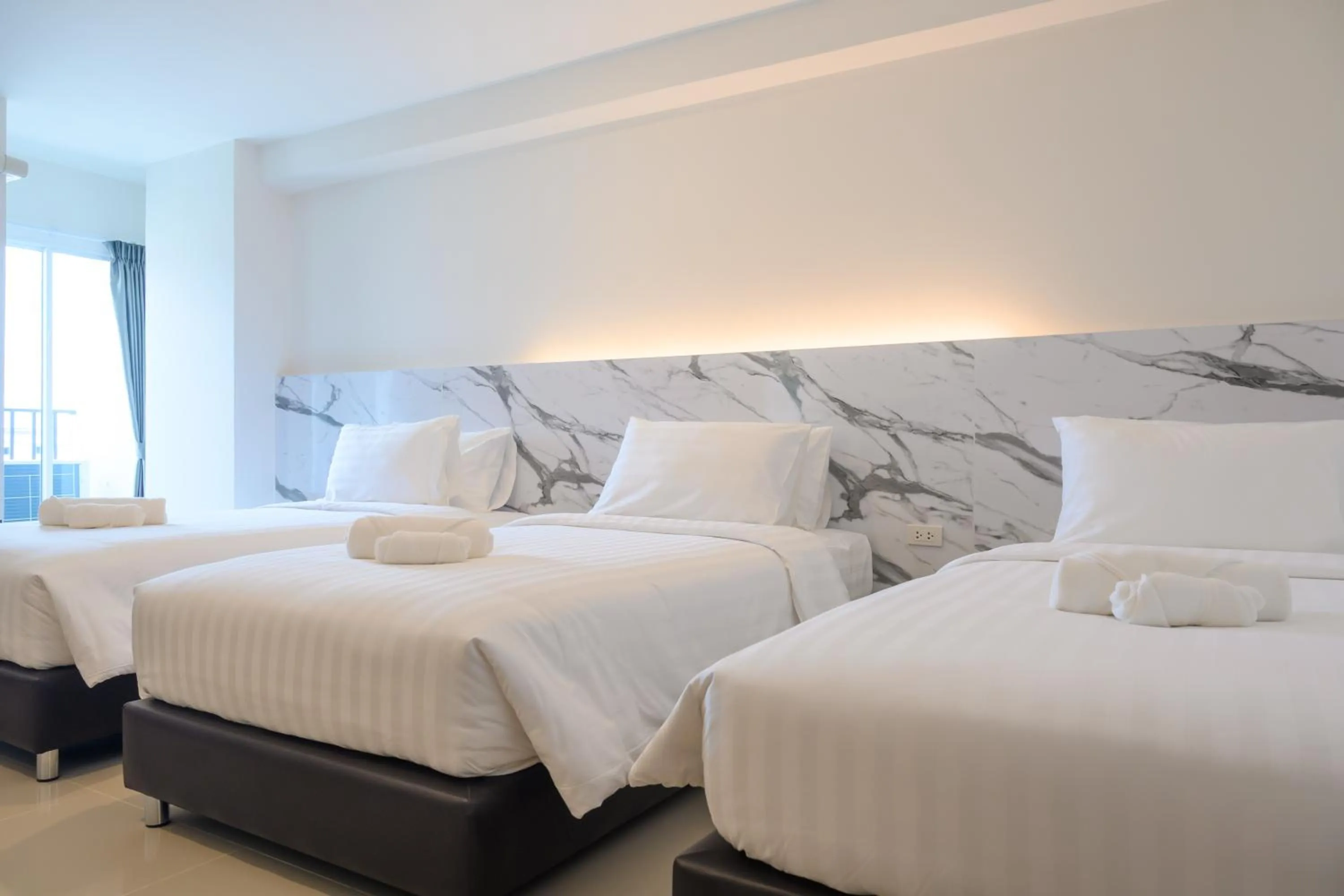 Bedroom, Bed in Don Mueang Place Hotel