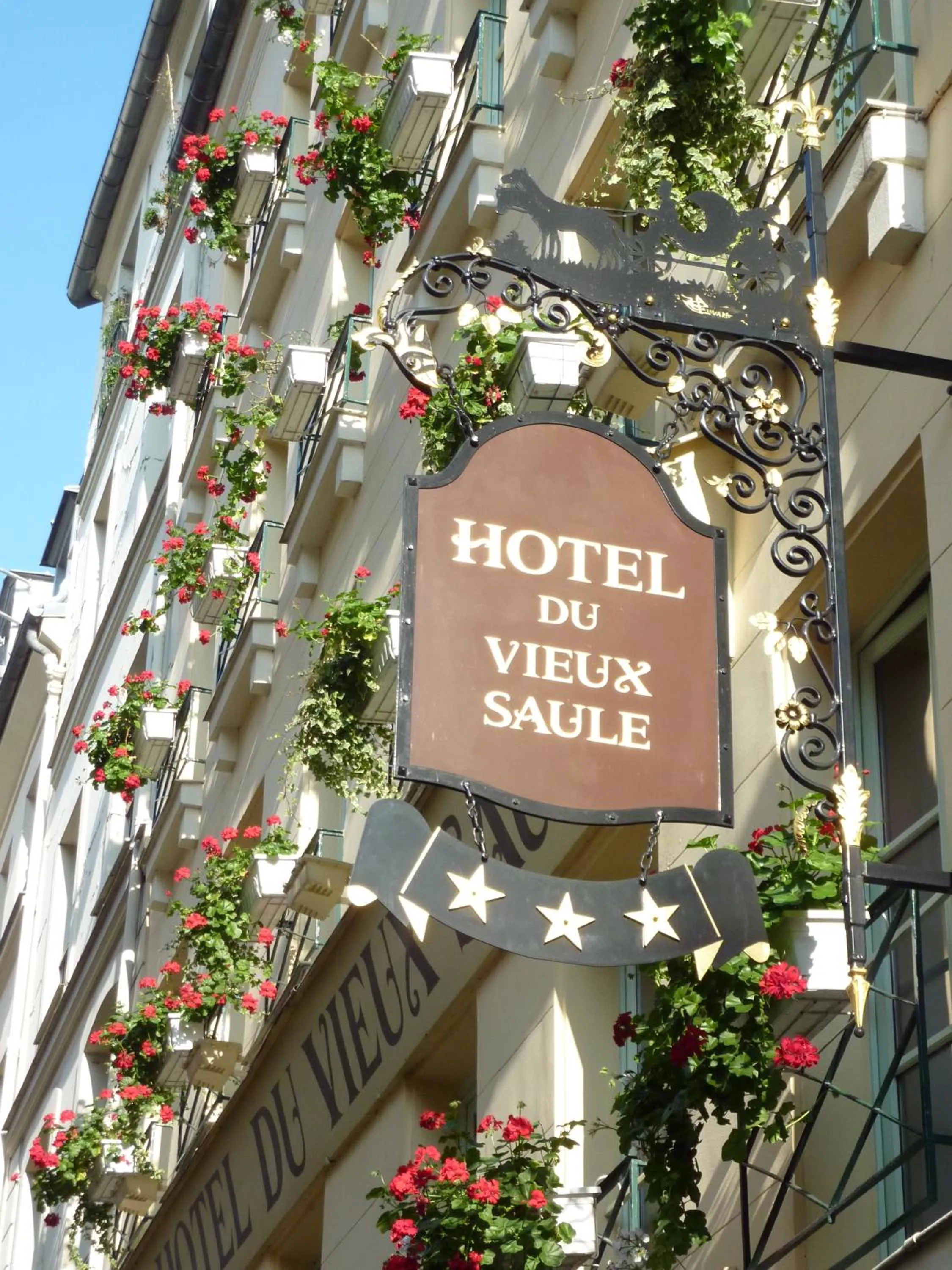 Property building in Hôtel Du Vieux Saule