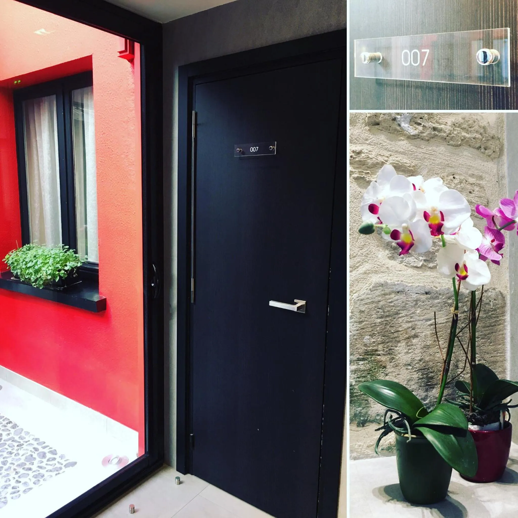 Bedroom in Hôtel Du Vieux Saule