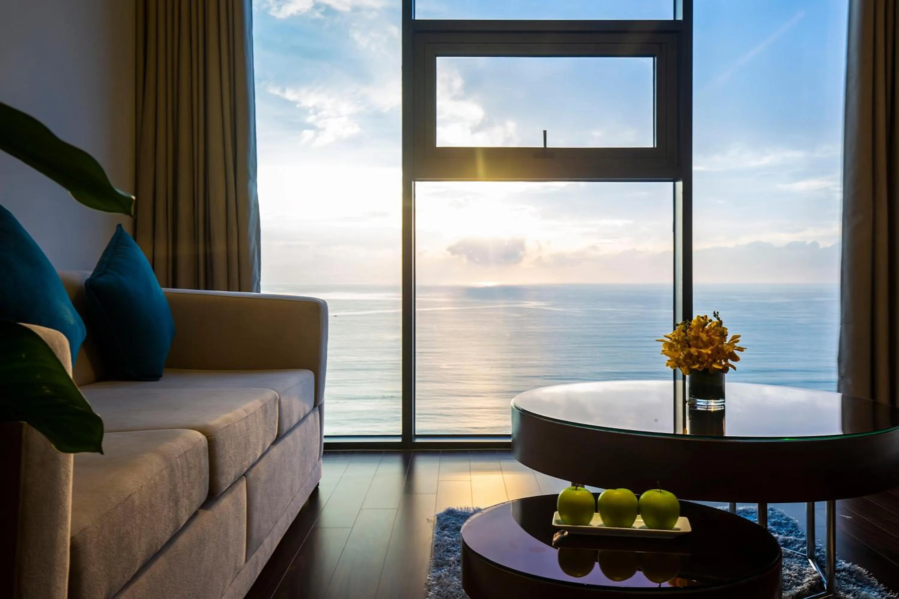 Living room in Maximilan Danang Beach Hotel