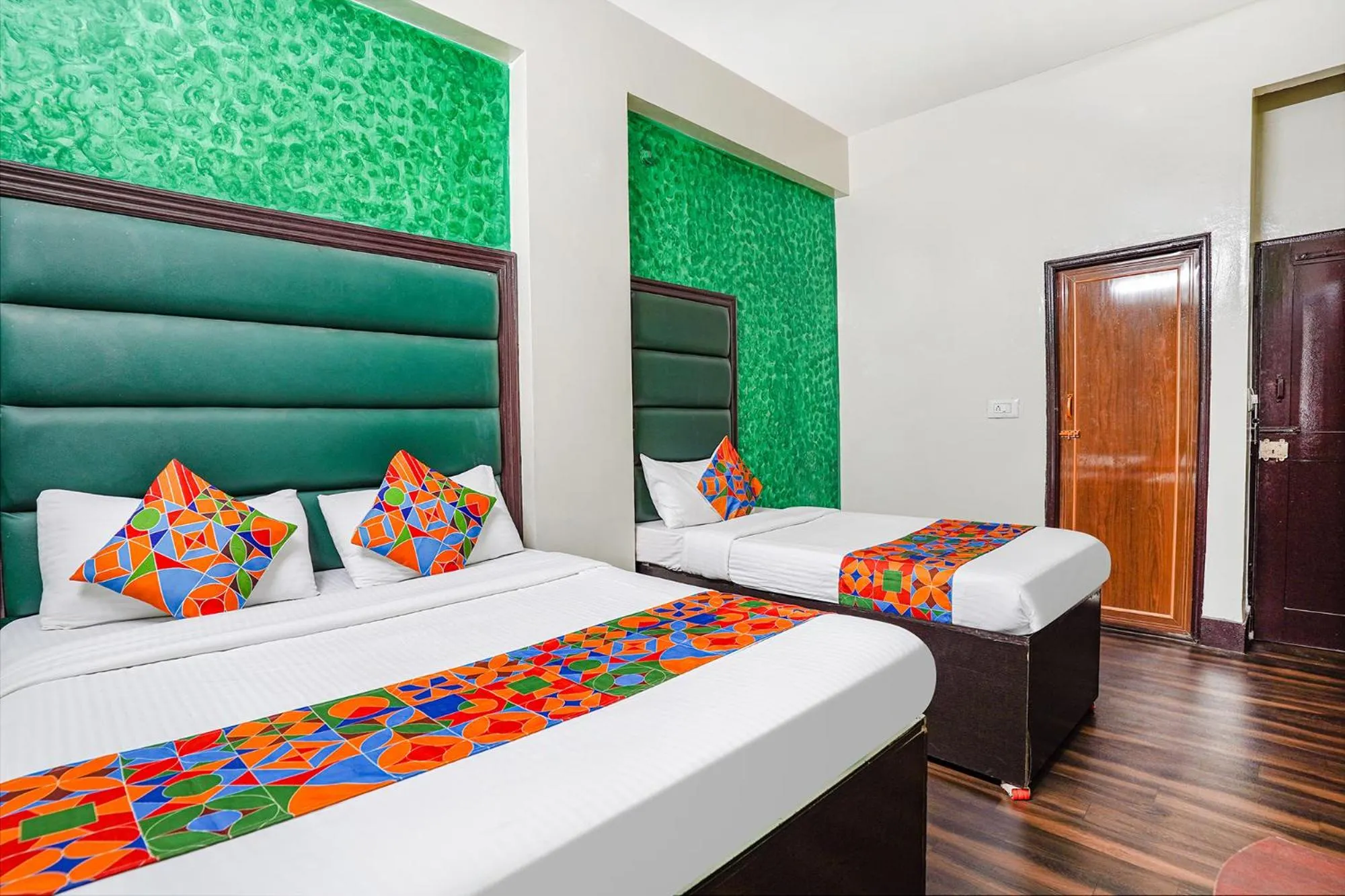 Bed in FabHotel Pavithraa Edition - Nr Yeshwantpur Circle
