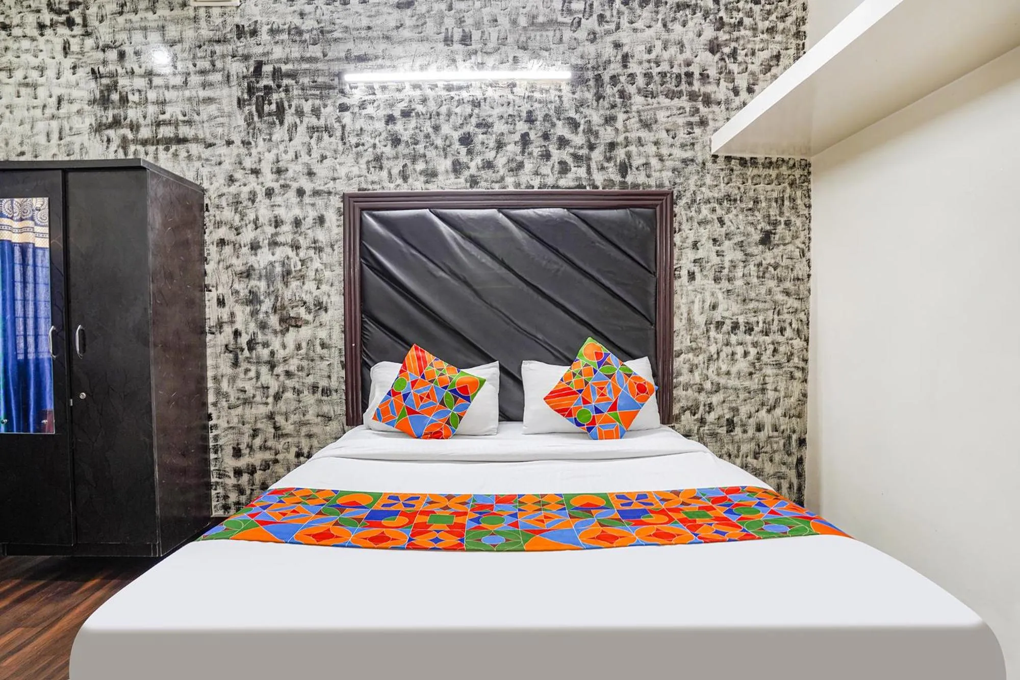 Bed in FabHotel Pavithraa Edition - Nr Yeshwantpur Circle