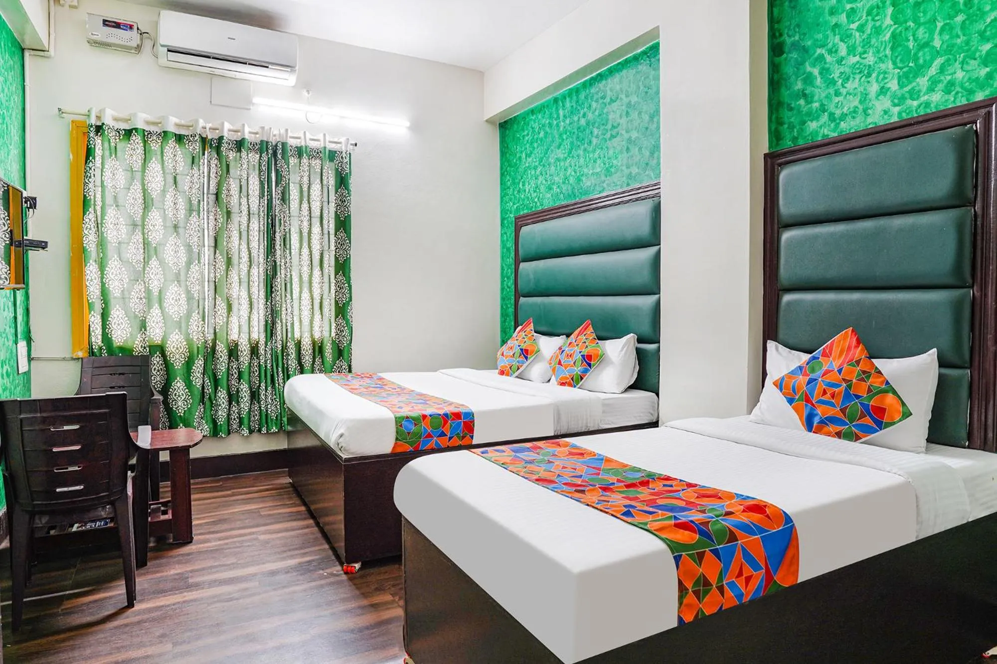 Bed in FabHotel Pavithraa Edition - Nr Yeshwantpur Circle