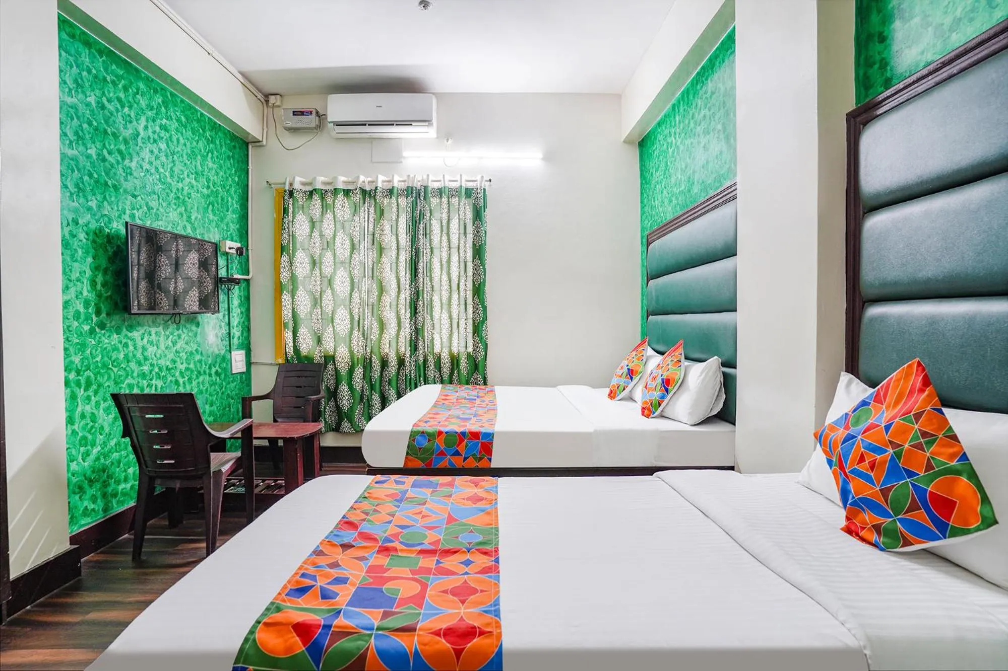 Bed in FabHotel Pavithraa Edition - Nr Yeshwantpur Circle