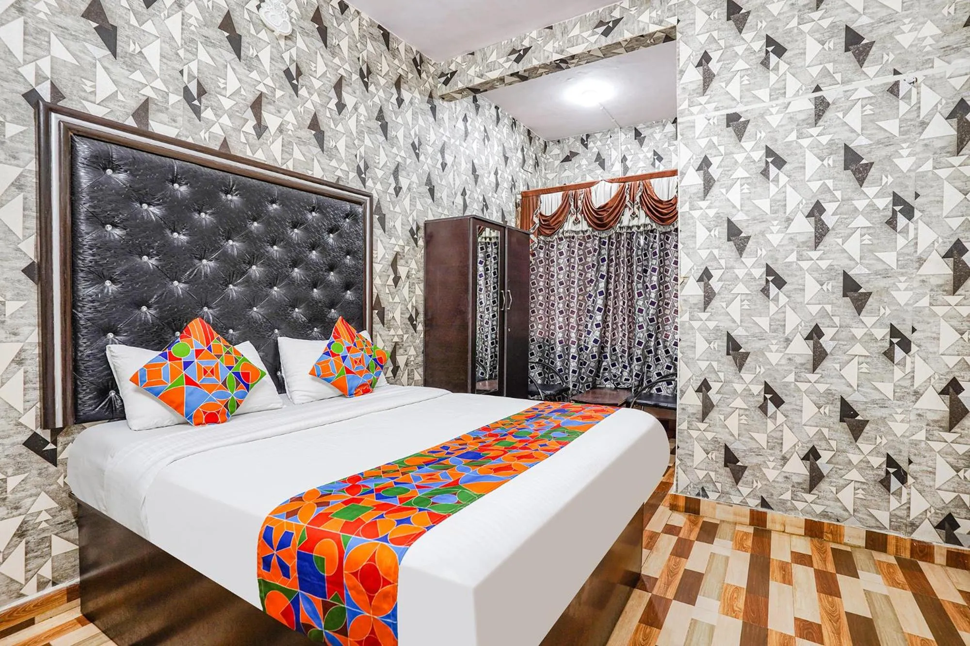Bed in FabHotel Pavithraa Edition - Nr Yeshwantpur Circle