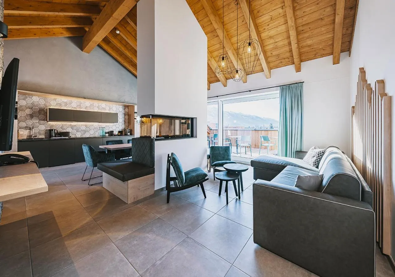 Kitchen or kitchenette in Elements Resort Zell am See