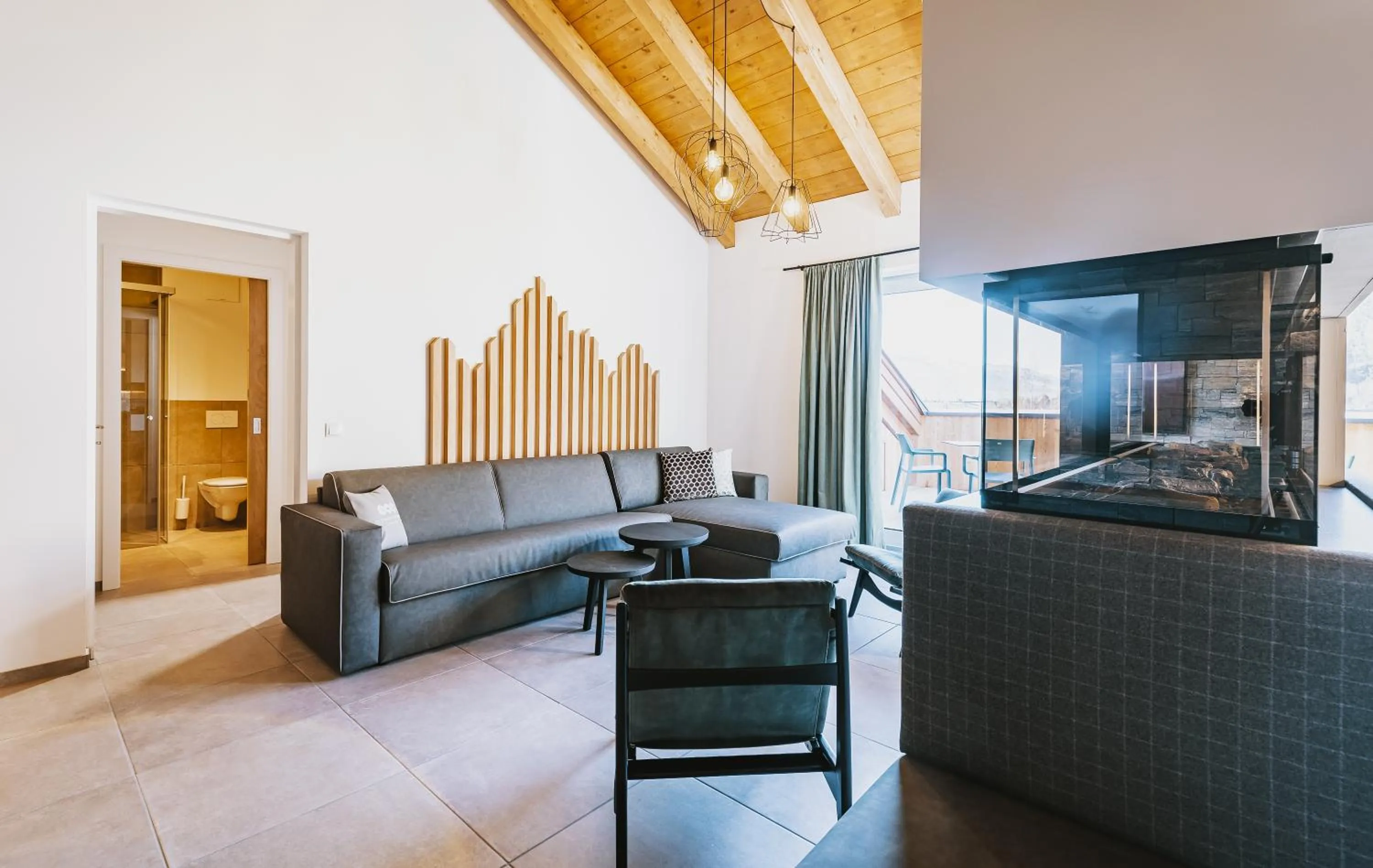 Living room in Elements Resort Zell am See