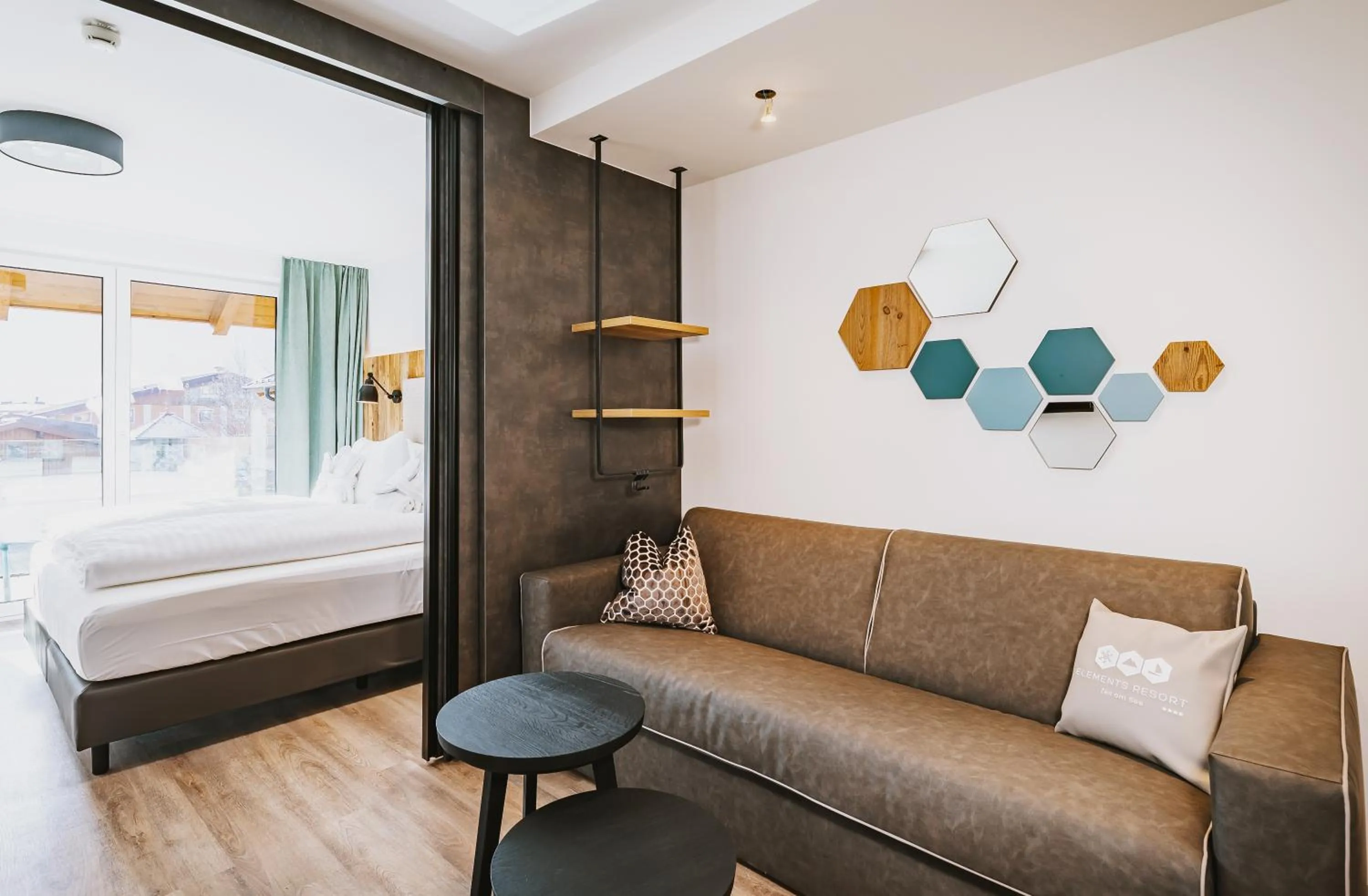 Bed in Elements Resort Zell am See