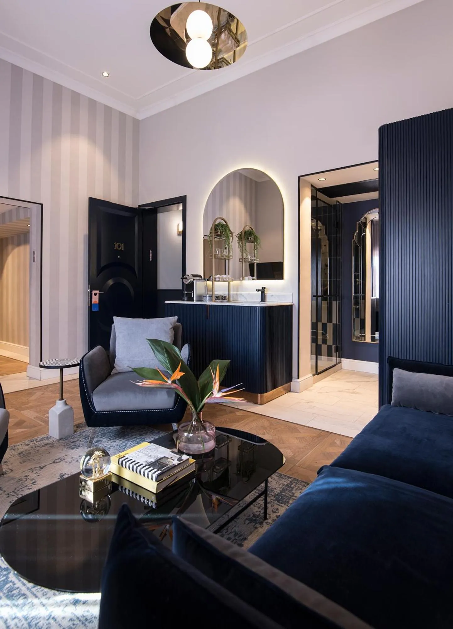 Living room in Elmina Hotel Jaffa