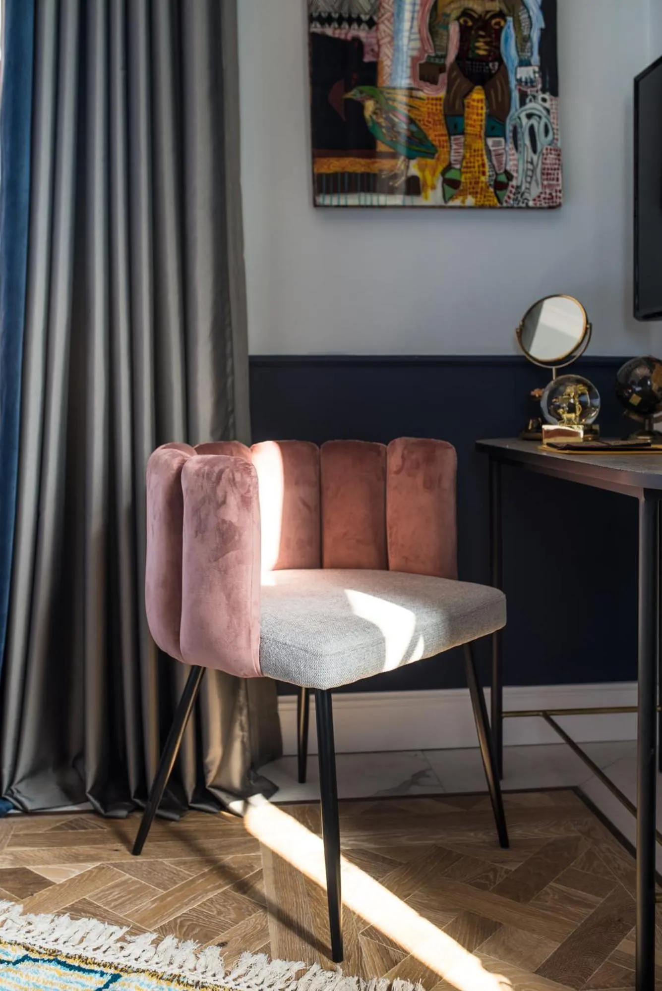 Seating area in Elmina Hotel Jaffa