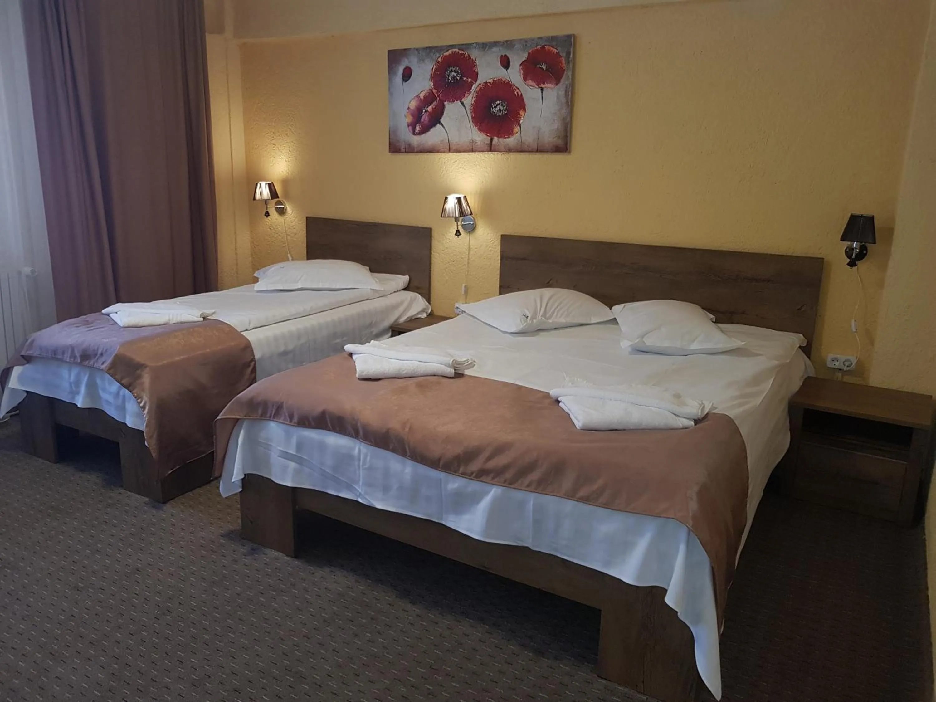 Bed in Cabana Fulg De Nea Predeal