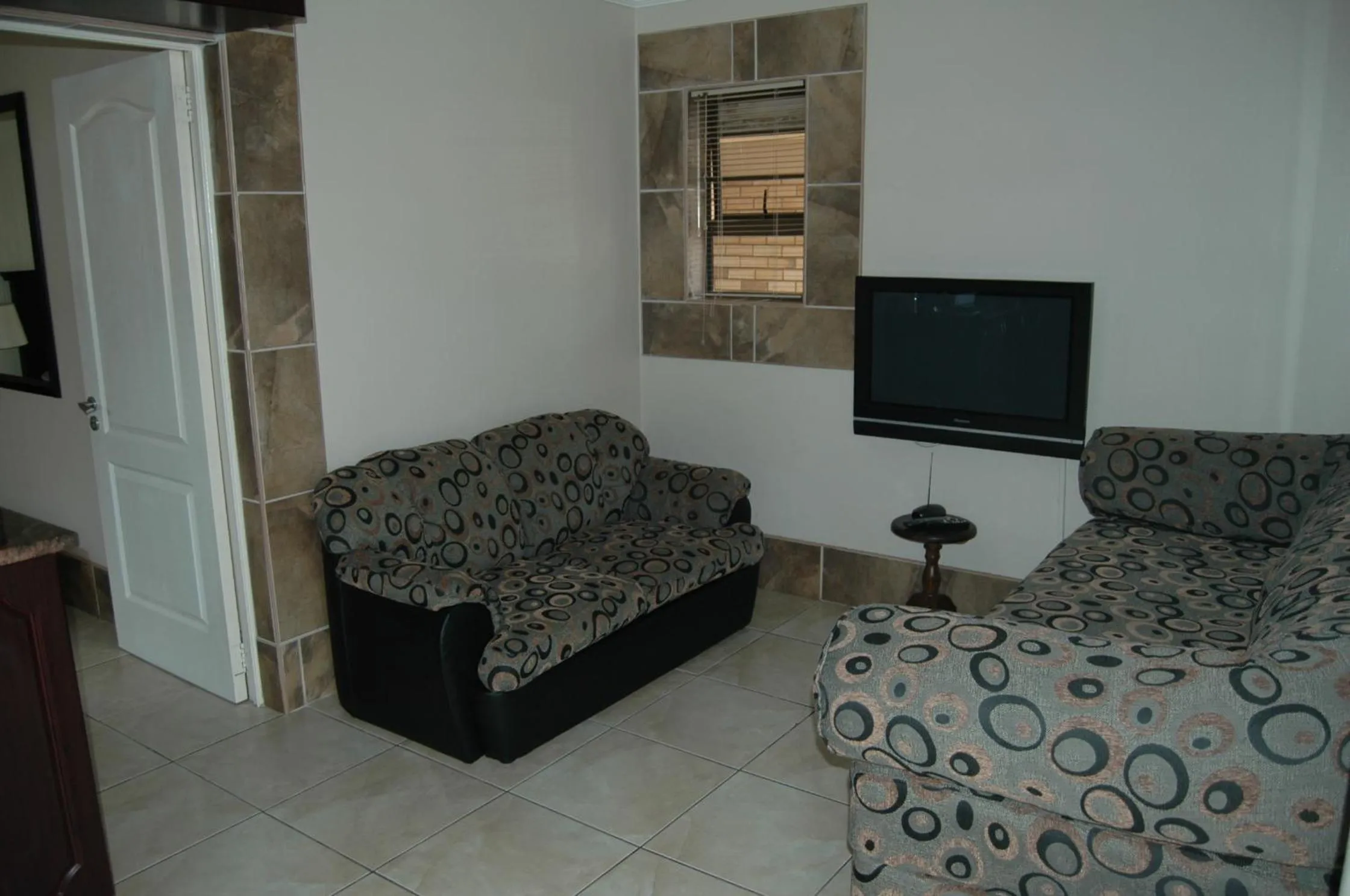 Seating area in Bon A Vie Self-catering and b&b Gonubie Full Solar Power, no load shedding!