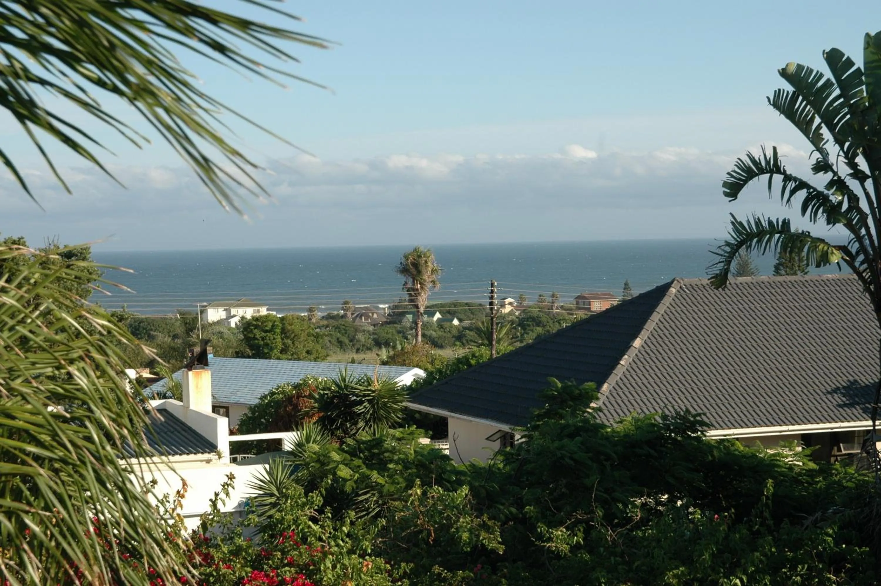 Sea view in Bon A Vie Self-catering and b&b Gonubie Full Solar Power, no load shedding!