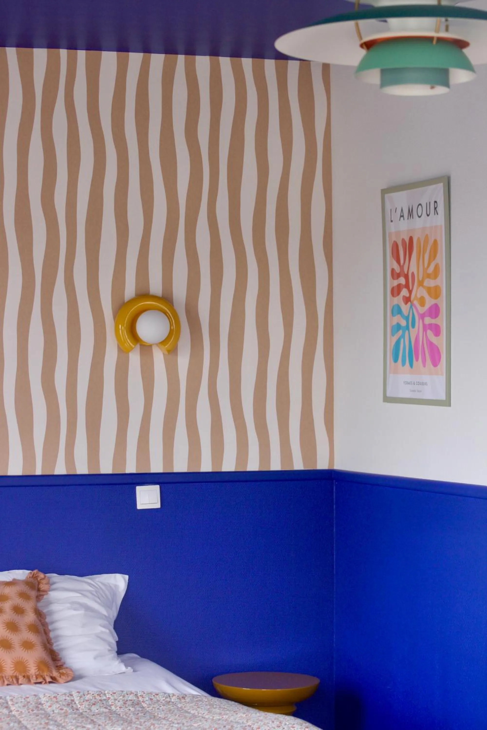 Bed in Hôtel Océan