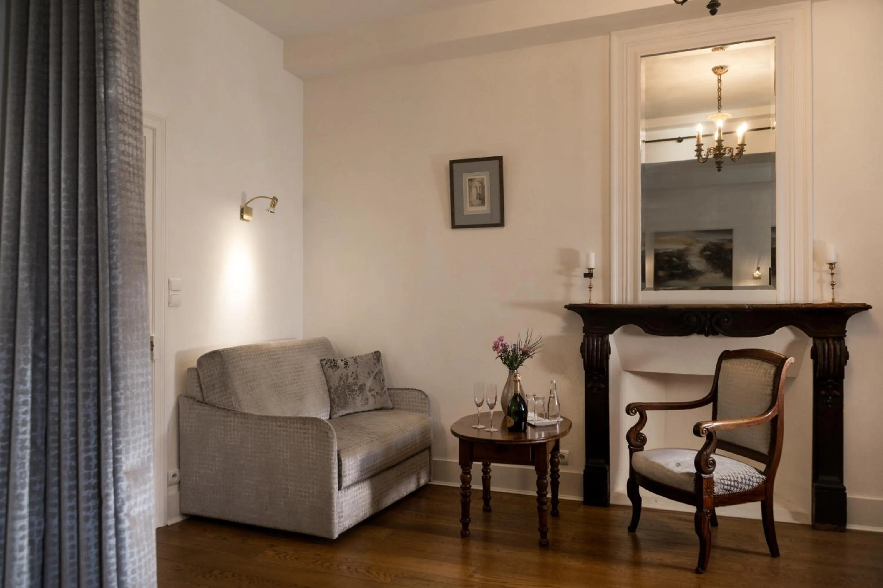 Seating area in Abbaye de Talloires